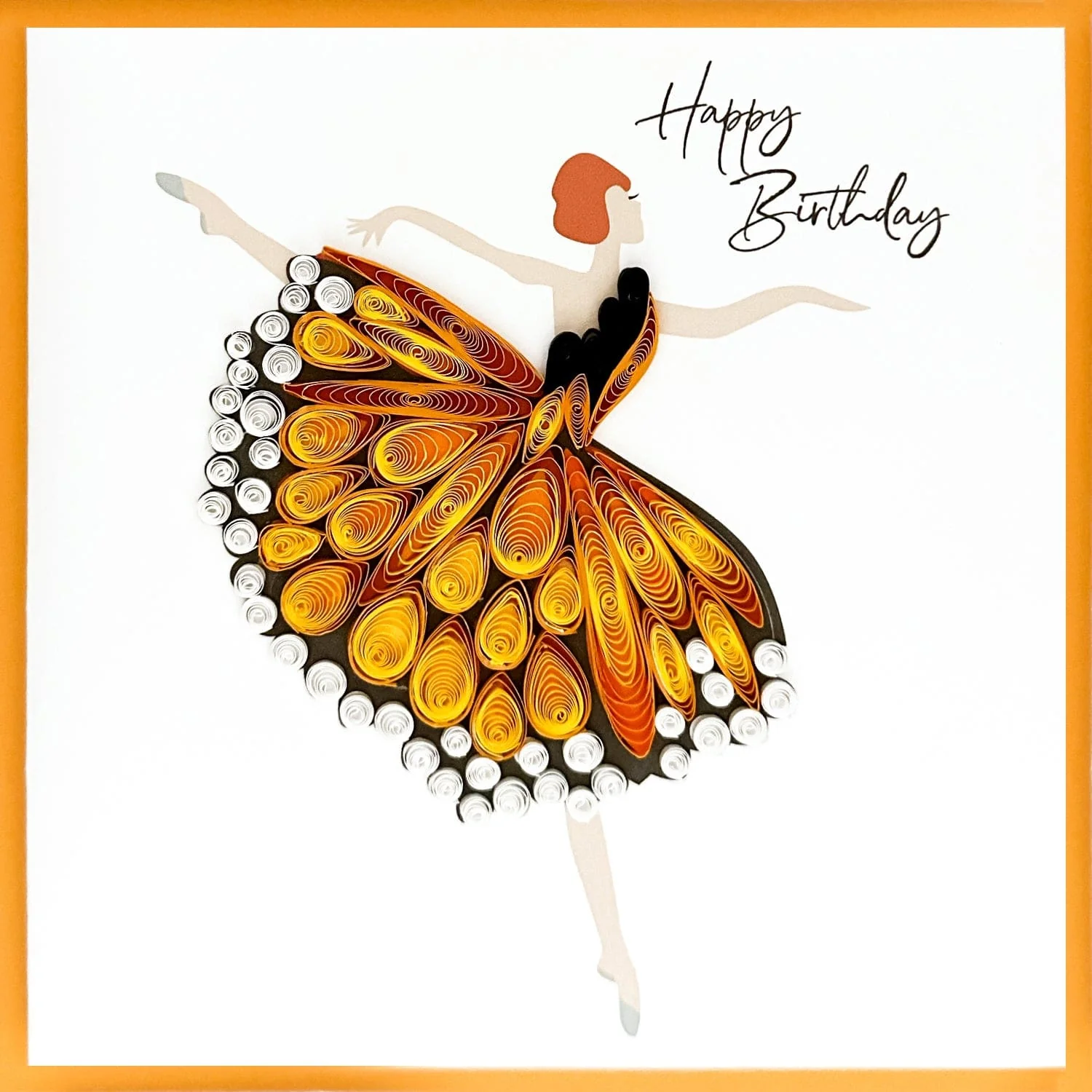 Quill Card Ballerina