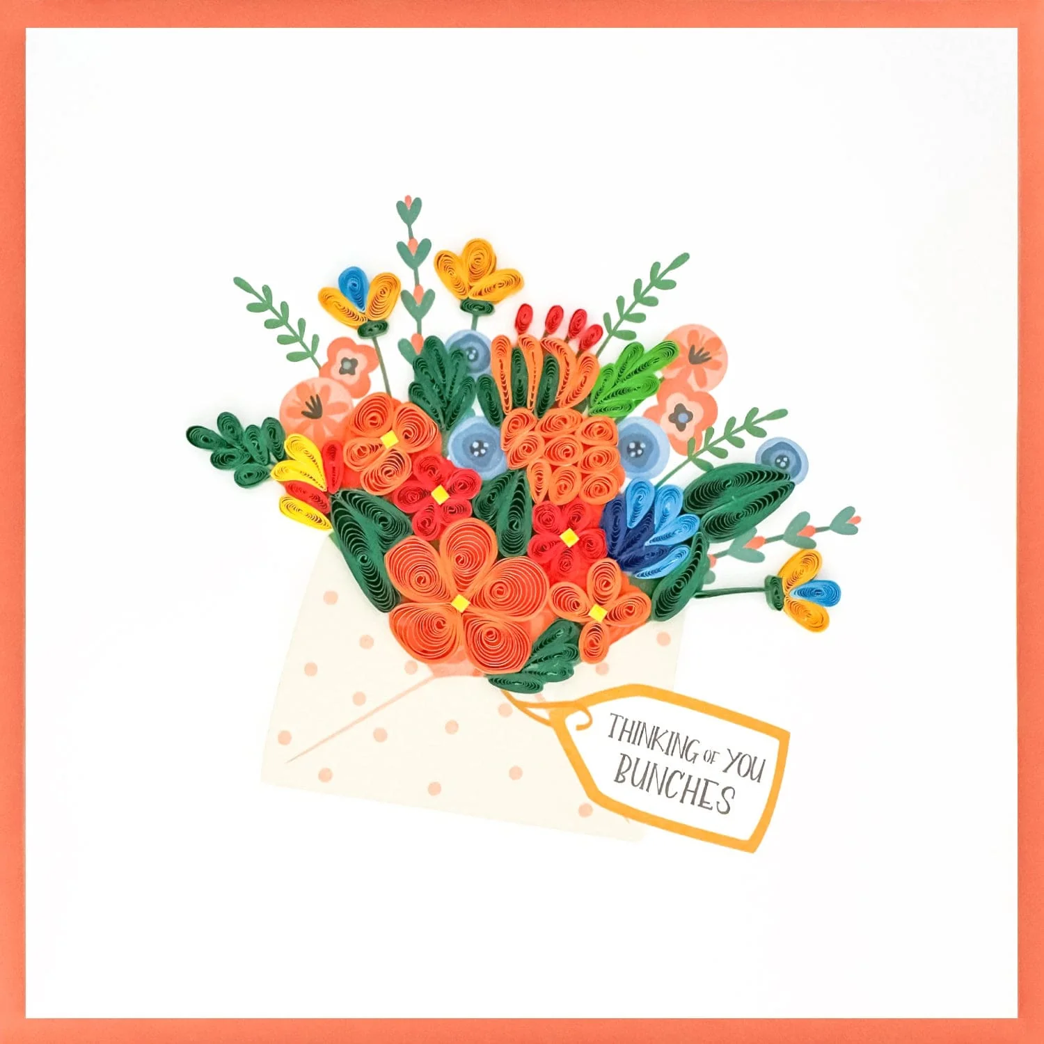Quill Card Flower