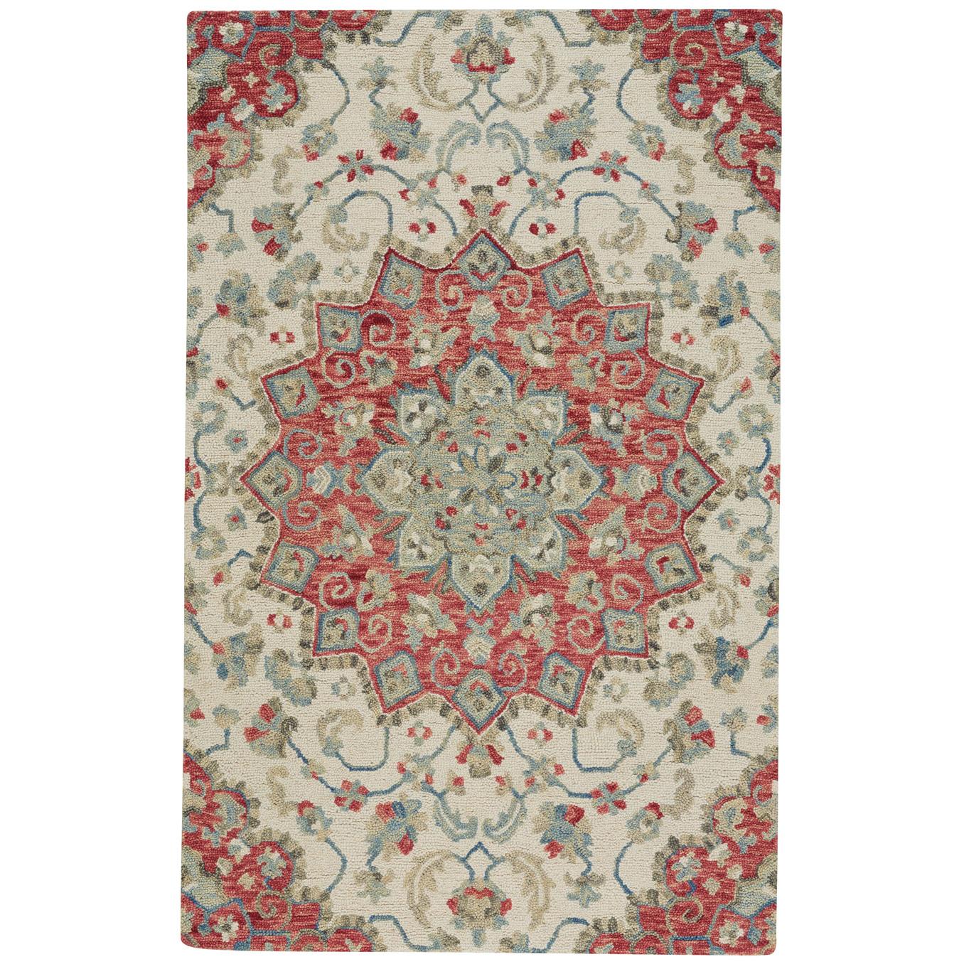 Capel Avanti-Palani Ivory Bloom – Rectangle – 5′ 0″ x 8′ 0″