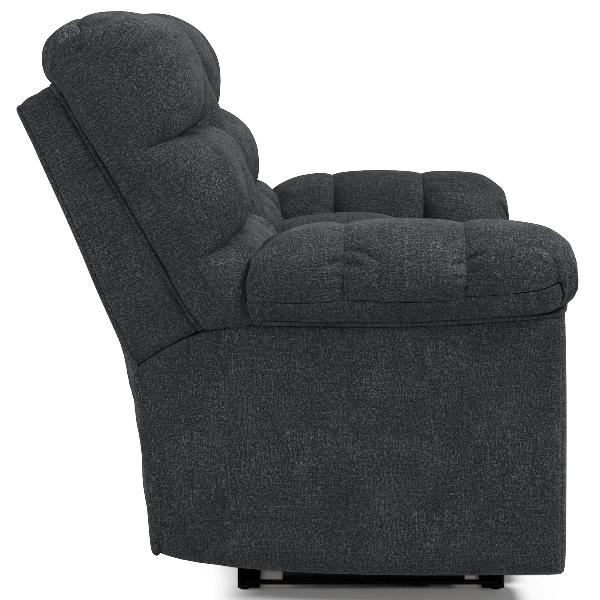 Signature Design by Ashley Wilhurst 5540394 Double Reclining Loveseat with Console - Image 3