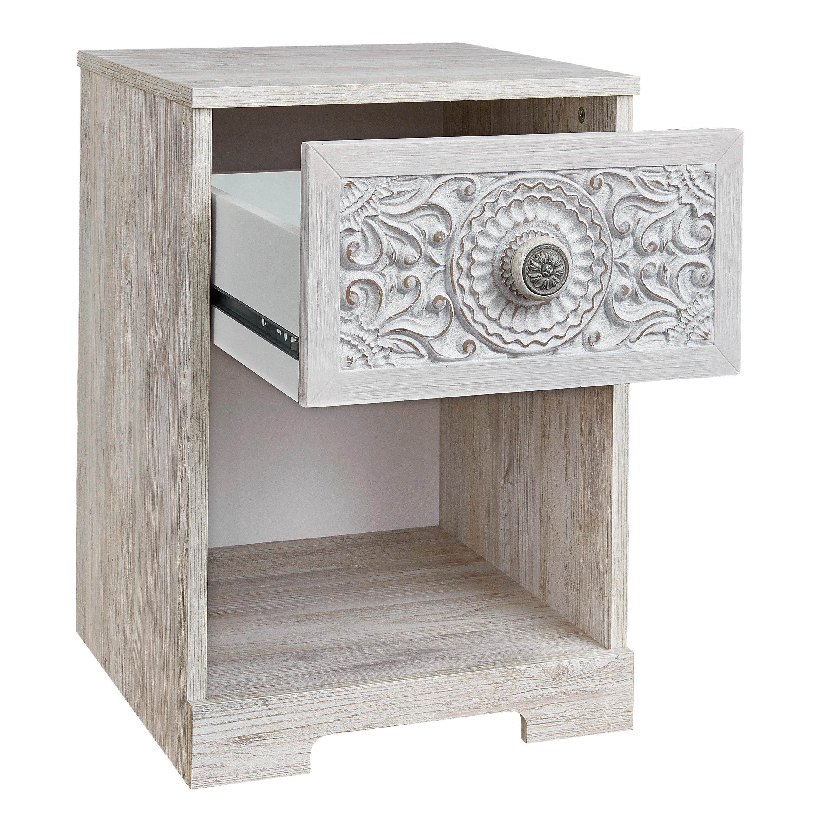 Signature Design by Ashley Paxberry EB1811-191 One Drawer Night Stand - Image 3