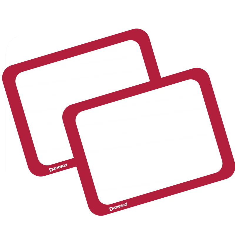 Silicone Baking Mat Red - Set of 2 - Image 1