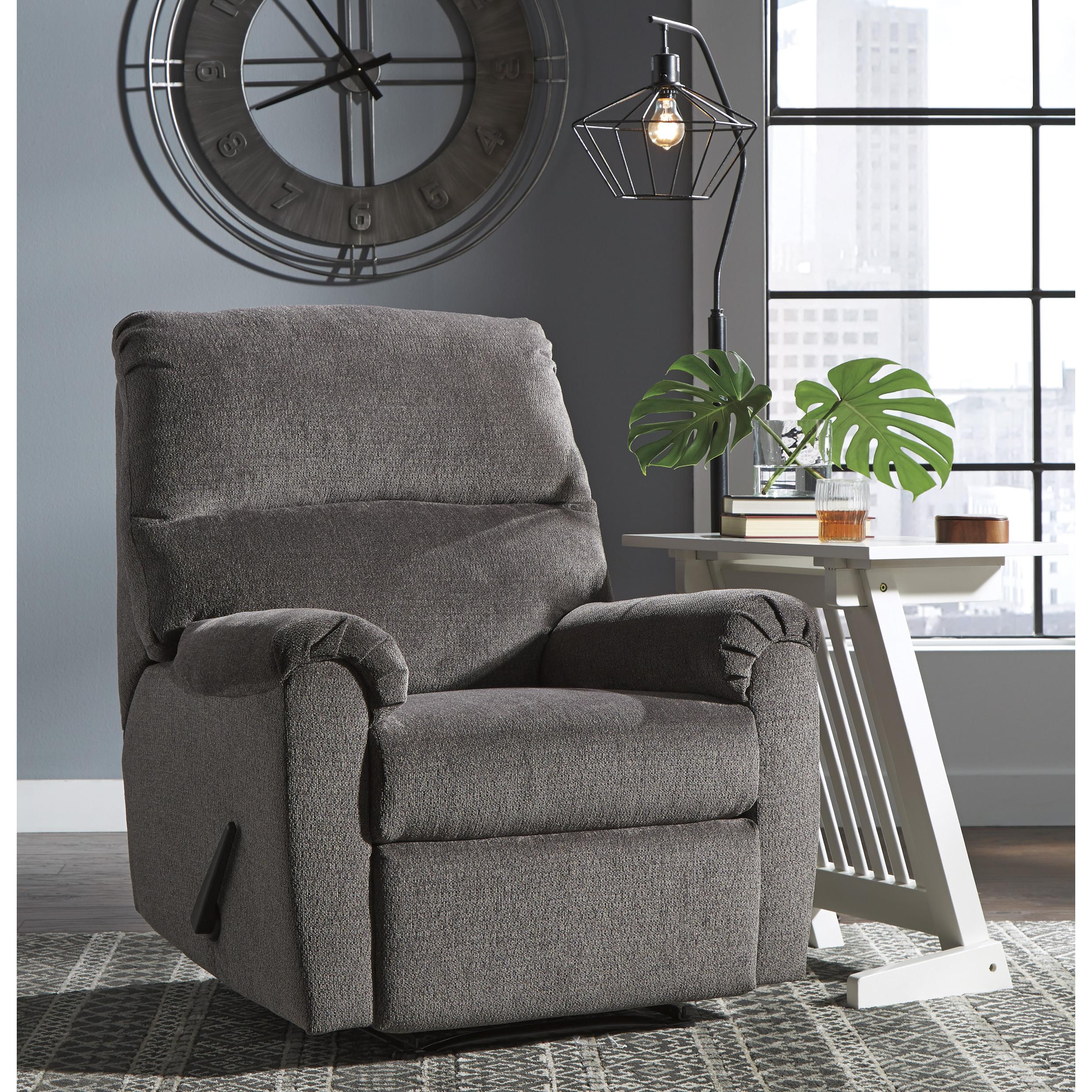 Signature Design by Ashley Nerviano 1080329 Zero Wall Recliner - Image 3