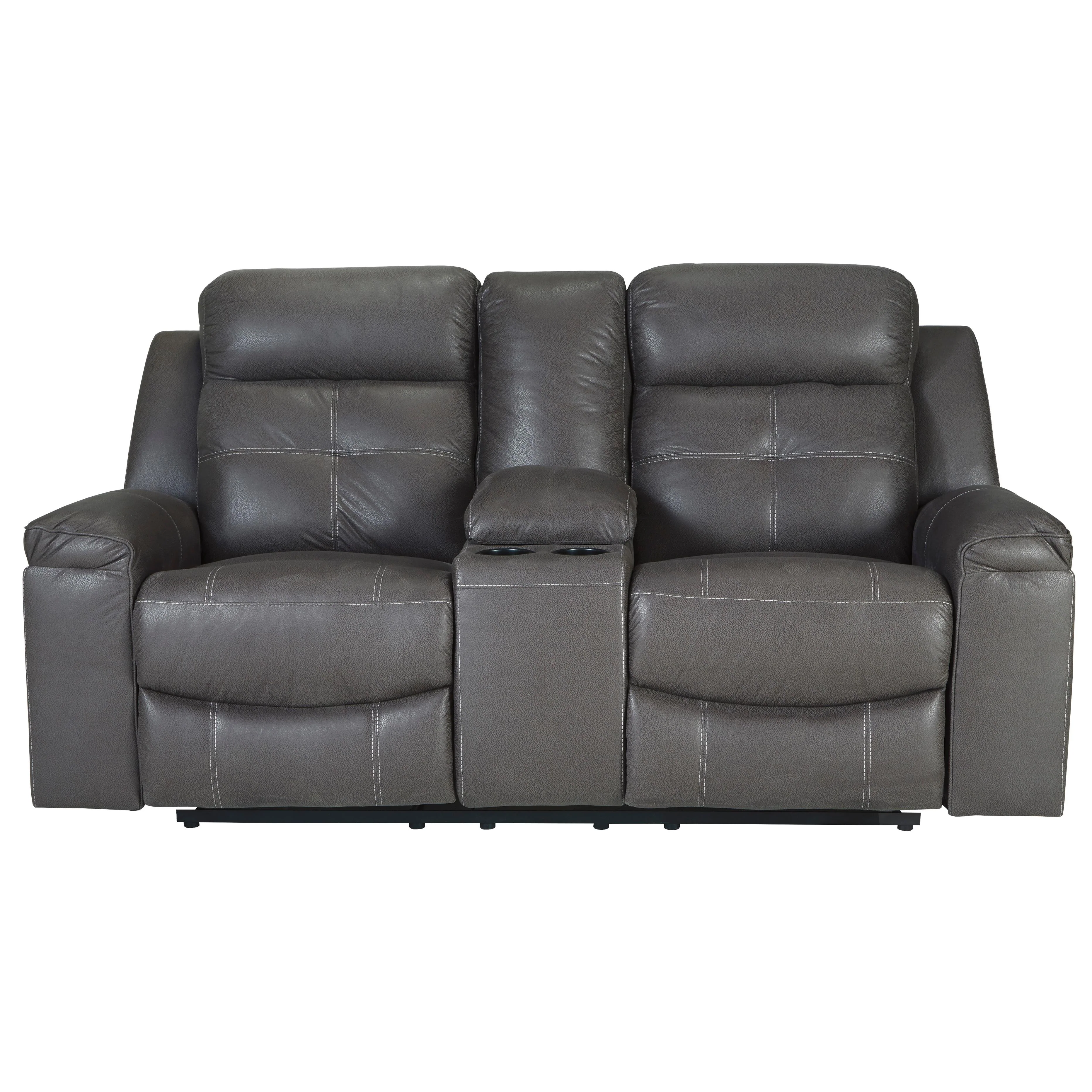 Signature Design by Ashley Jesolo 8670594C Double Reclining Loveseat with Console