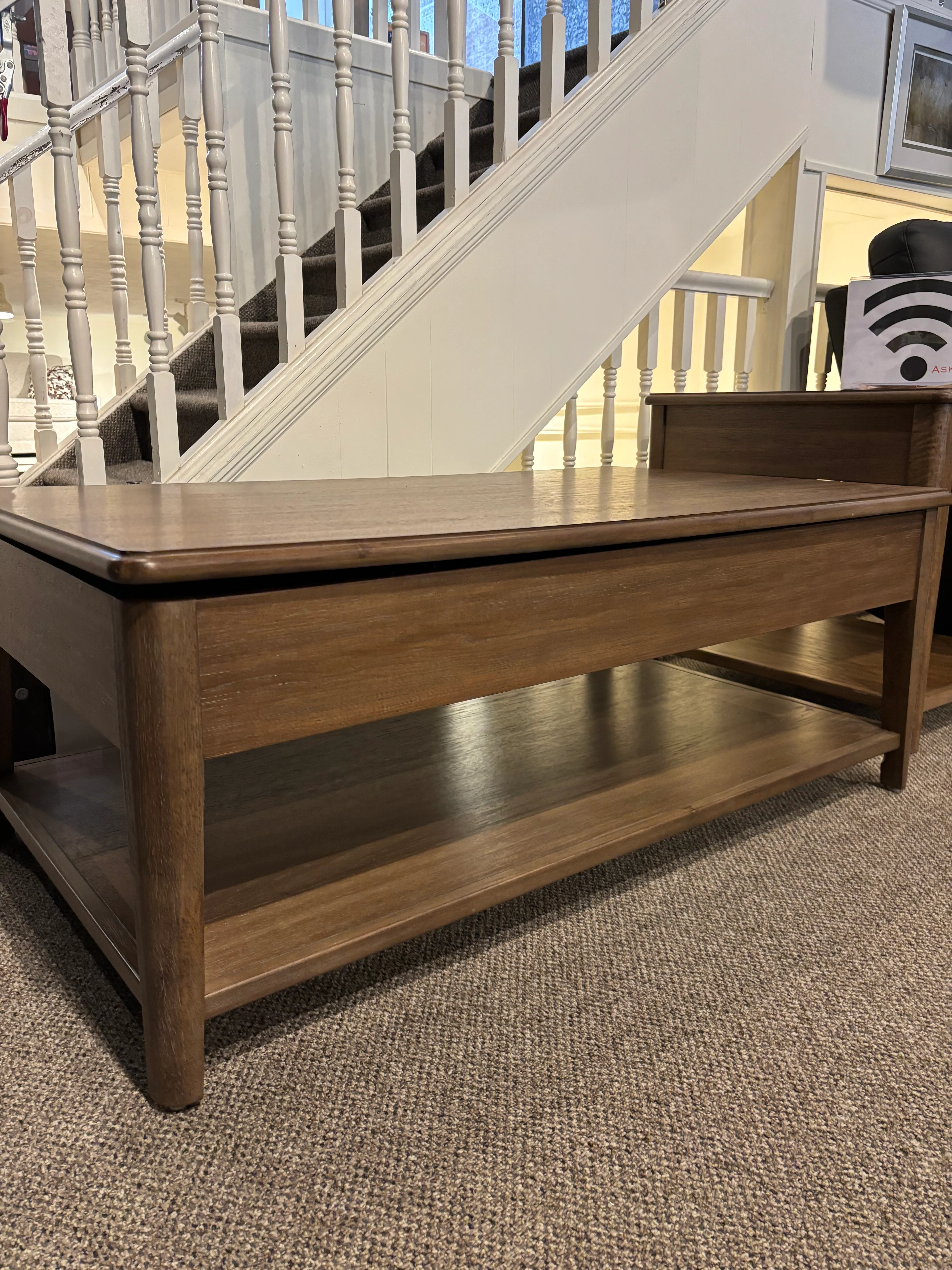 Curated T5695-50 Cordon Lift Top Cocktail Table W/ Castors - Image 2