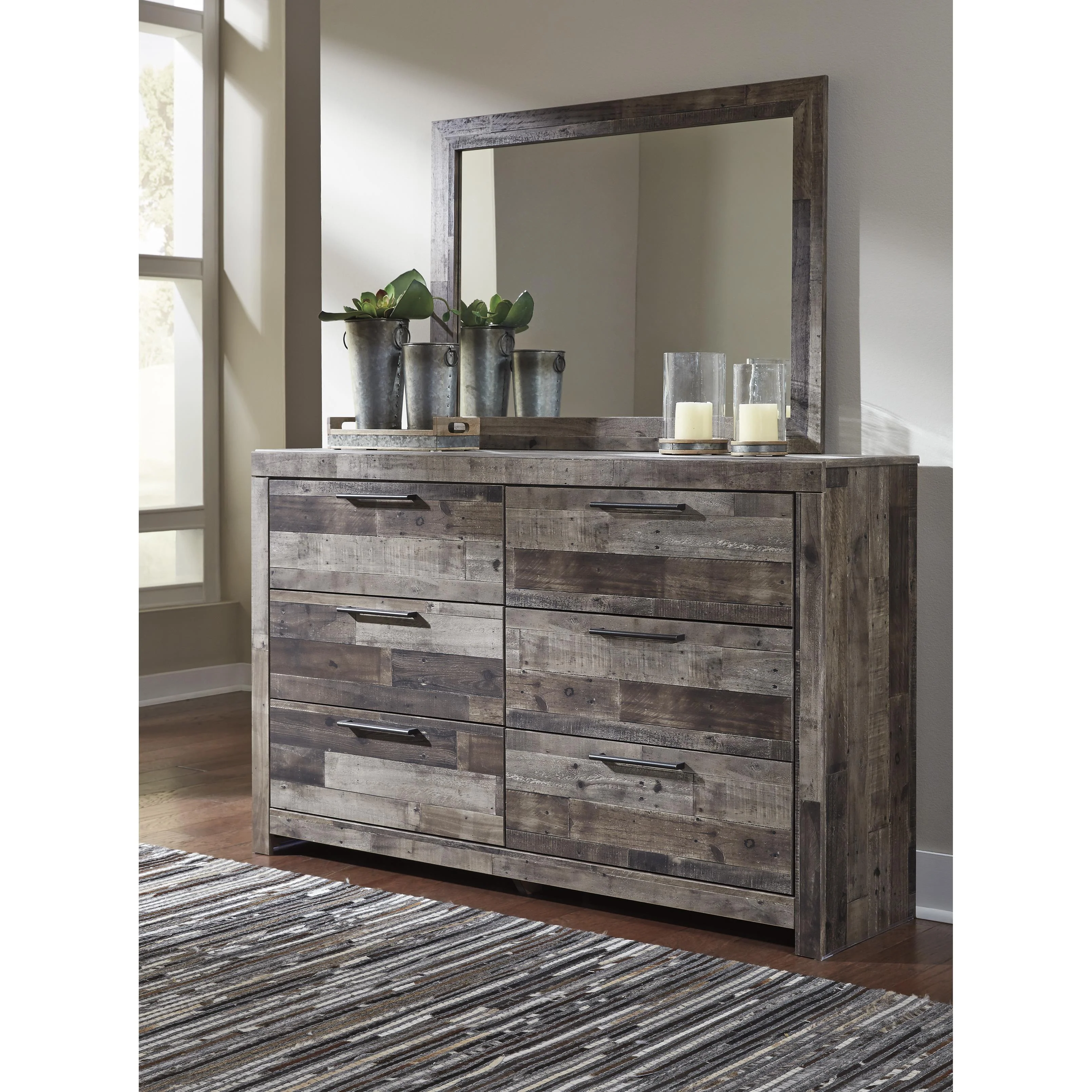 Benchcraft Derekson B200B1 Dresser and Mirror - Image 2