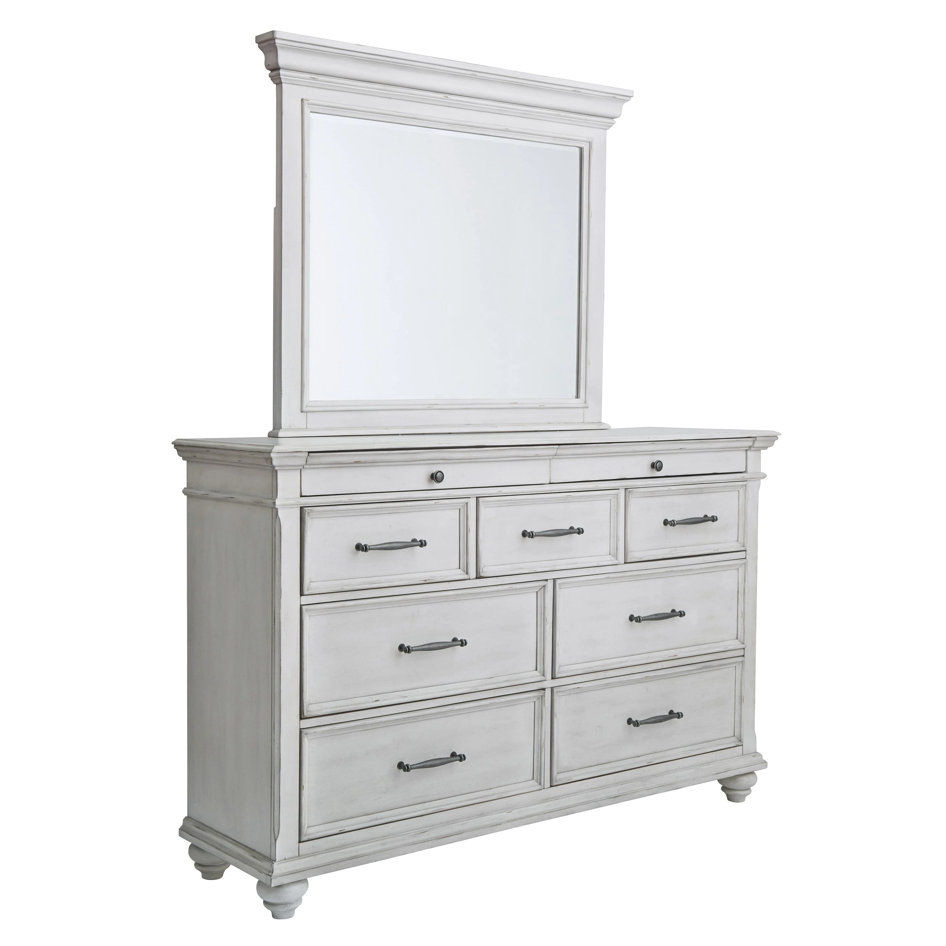 Benchcraft Kanwyn B777B1 Dresser and Mirror - Image 1