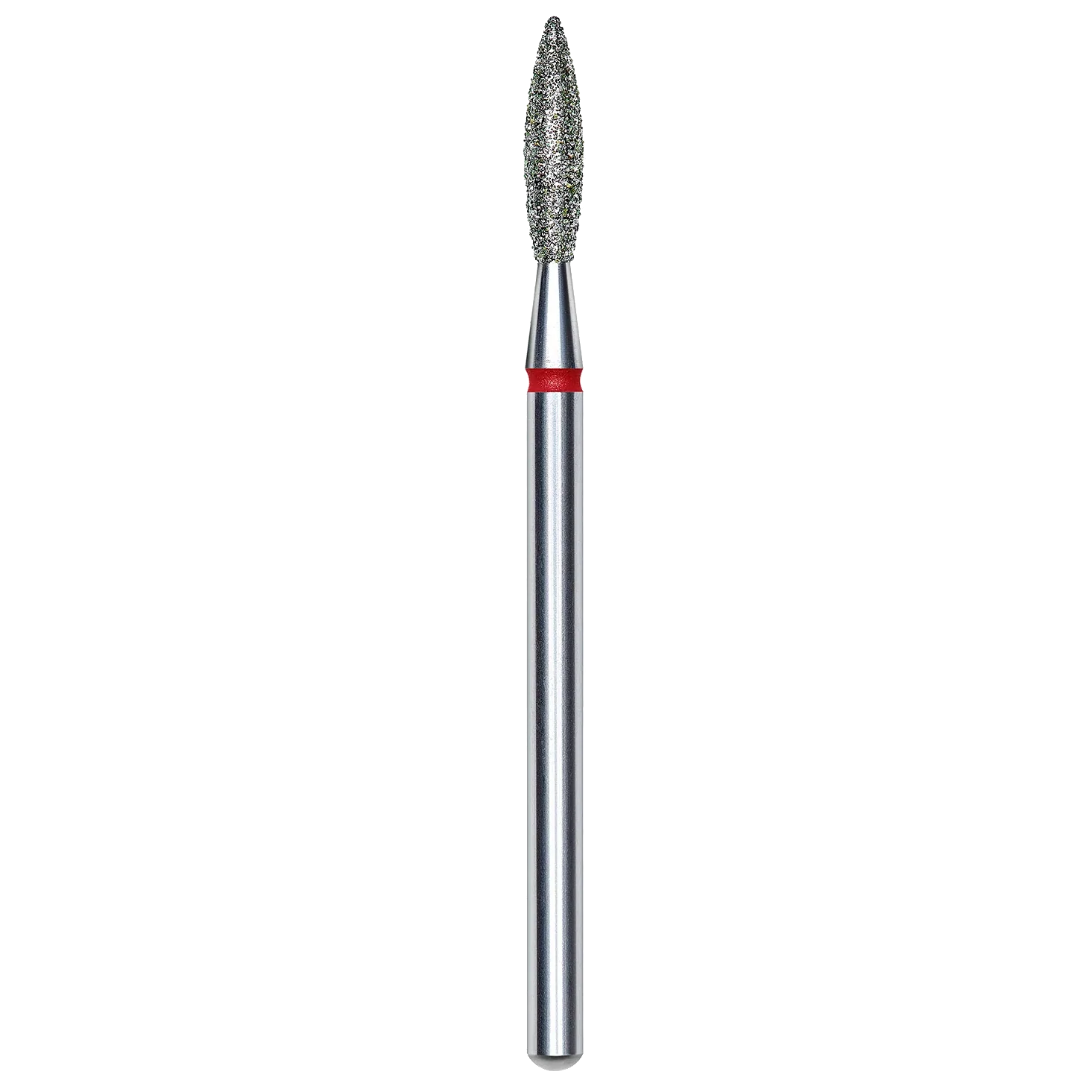 Staleks – Diamond Nail Drill Bit “Flame” Red, 2.3 mm (FA10R023/10)