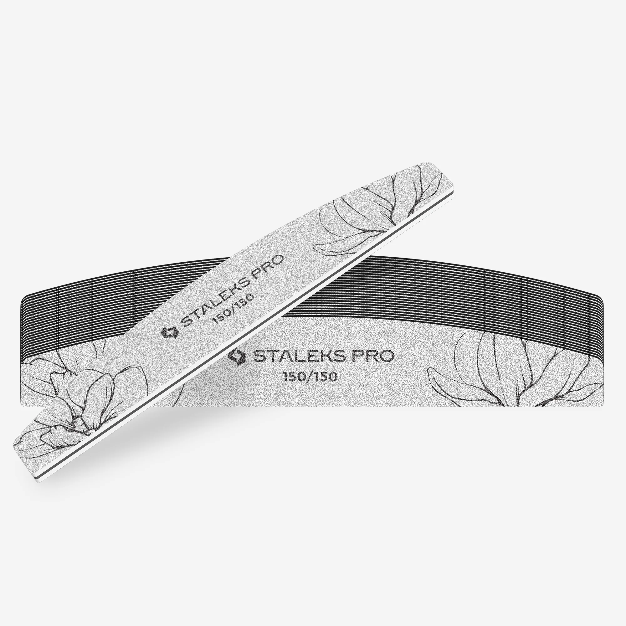 STALEKS - Crescent Mineral Nail File EXPERT 40 150/150 grit, 25pcs - NFE-40-150/150-25 - Image 2