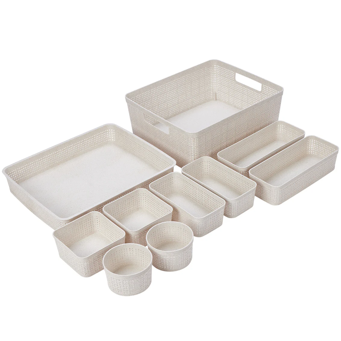 Organizing Baskets, Set of 10