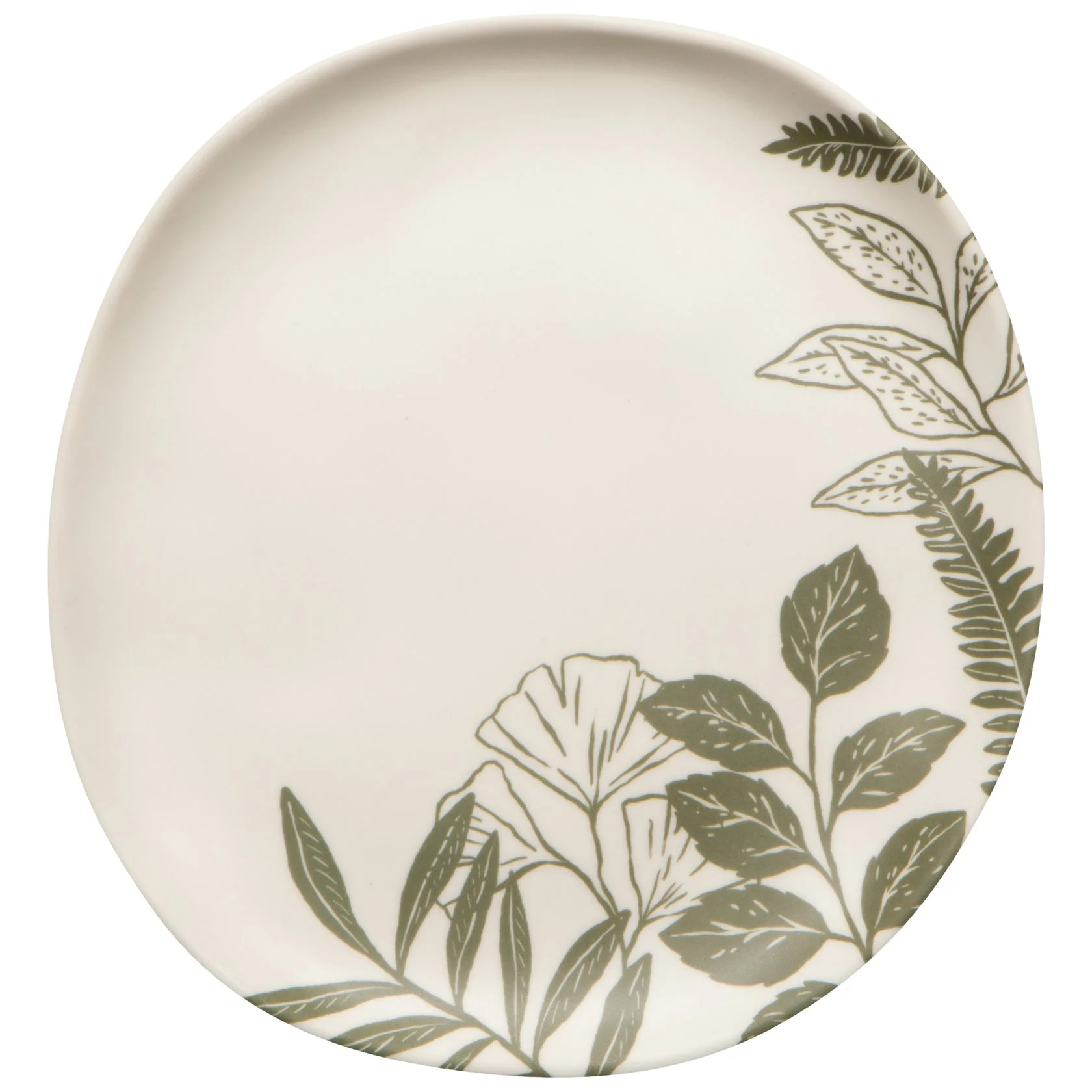 Fresco Salad Plate, Fern & Frond