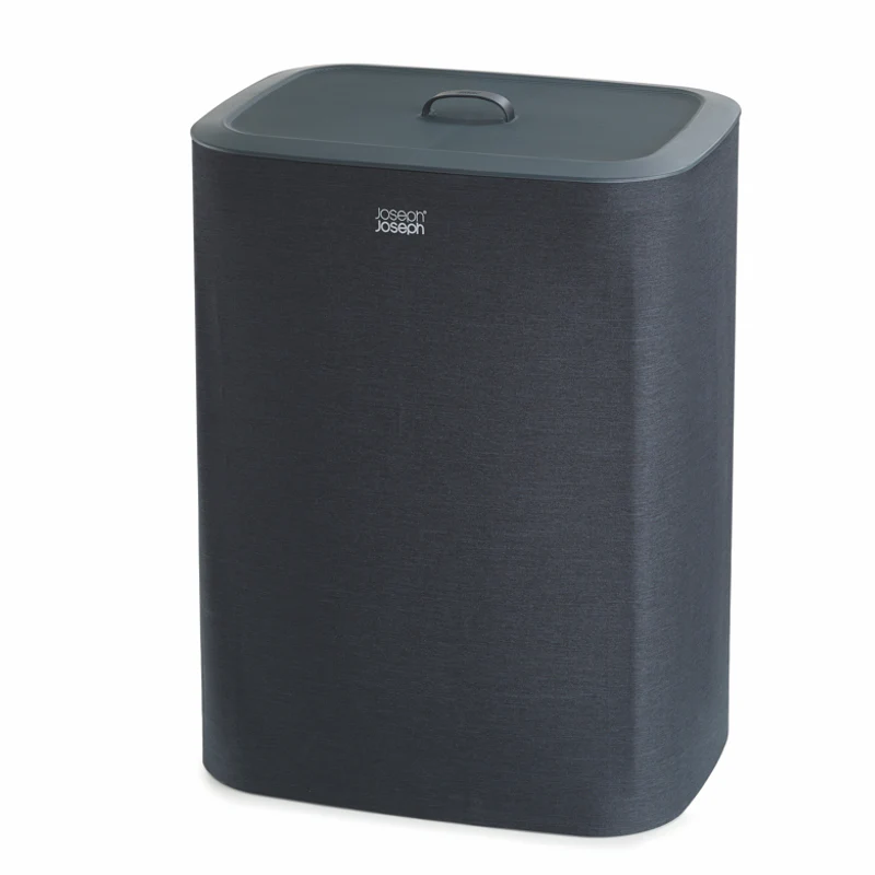 Laundry Basket, 90L Black - Image 1