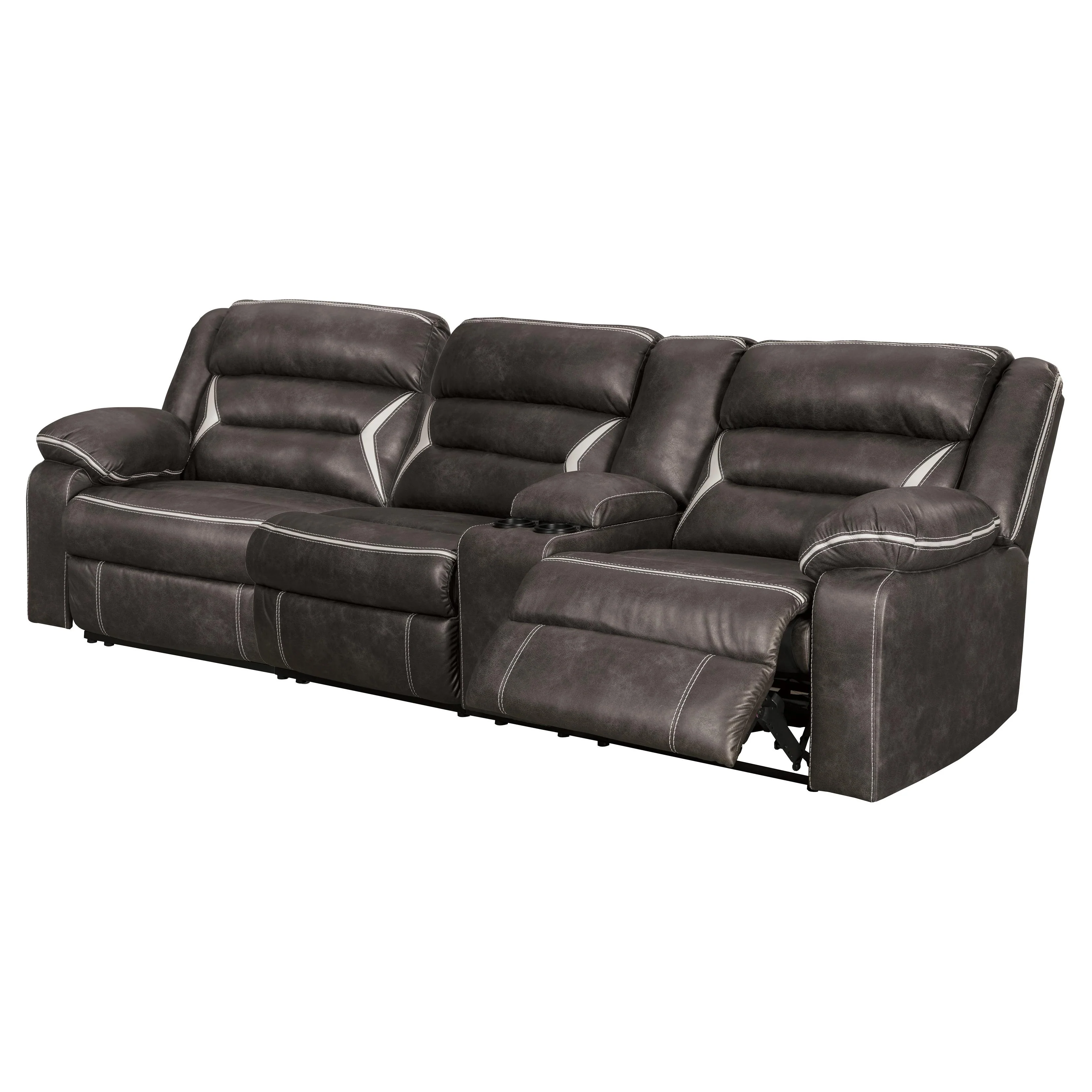Signature Design by Ashley Kincord 13104S1 2 pc Power Reclining Sectional Sofa