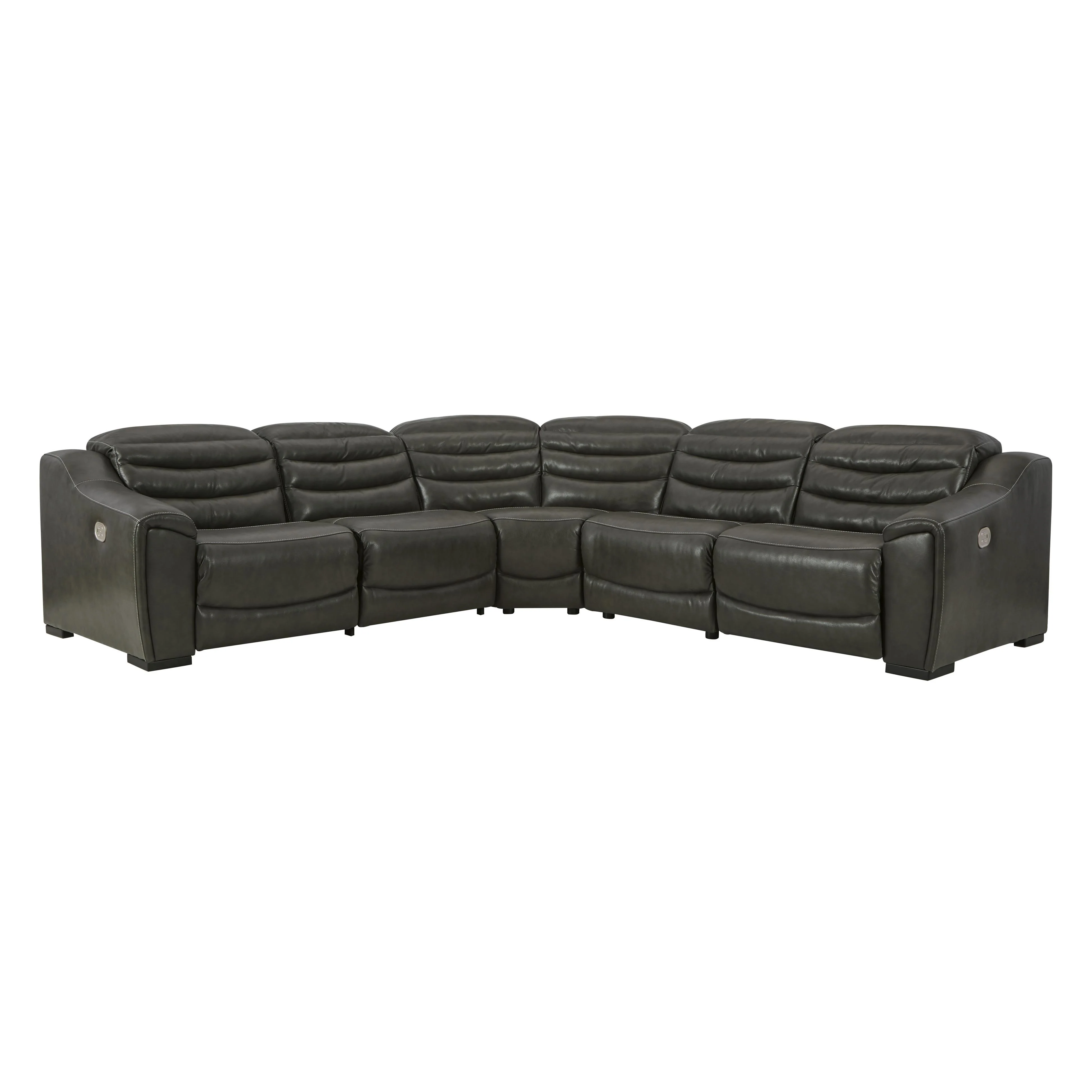 Signature Design by Ashley Center Line U63404S3 5 pc Power Reclining Sectional