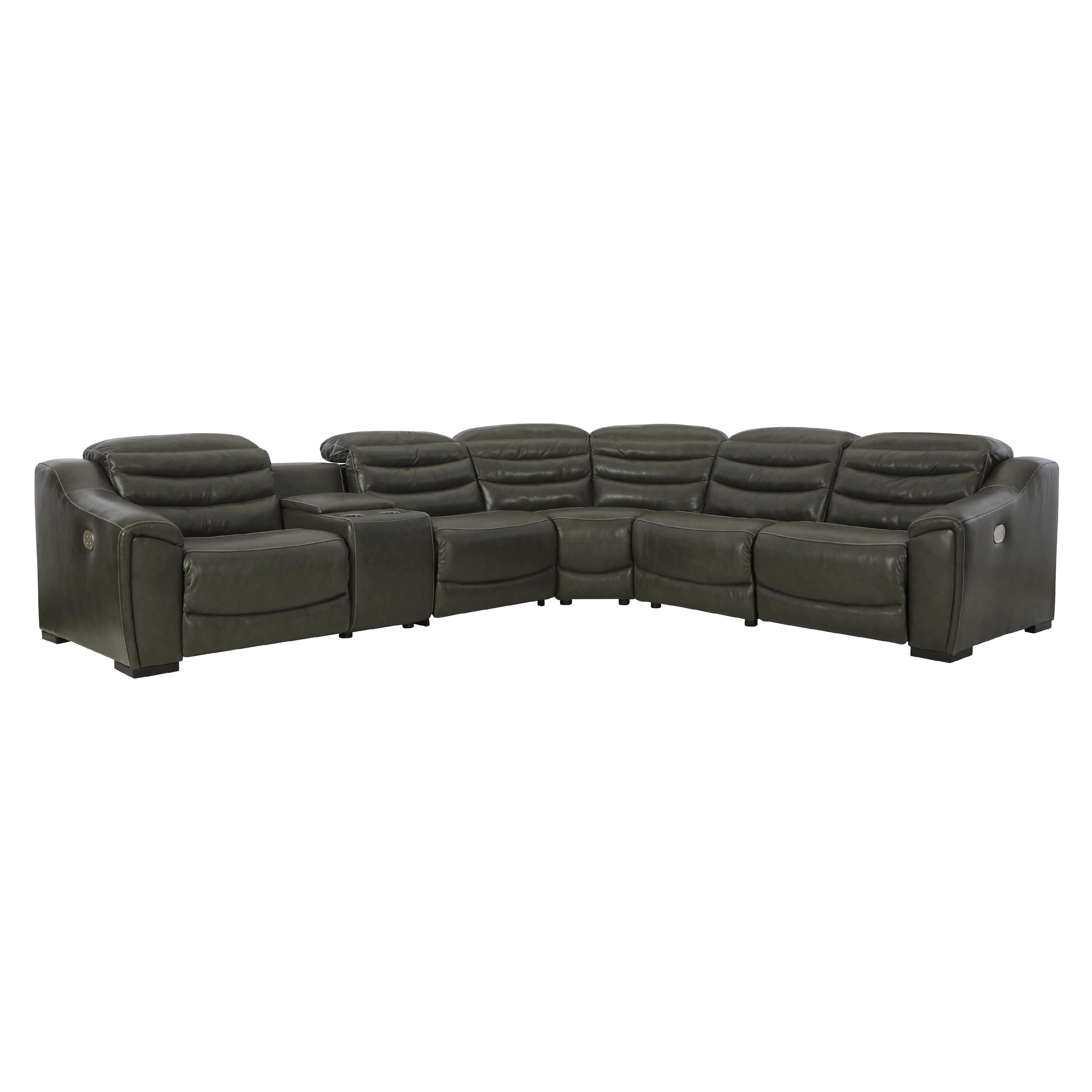 Signature Design by Ashley Center Line U63404S4 6 pc Power Reclining Sectional