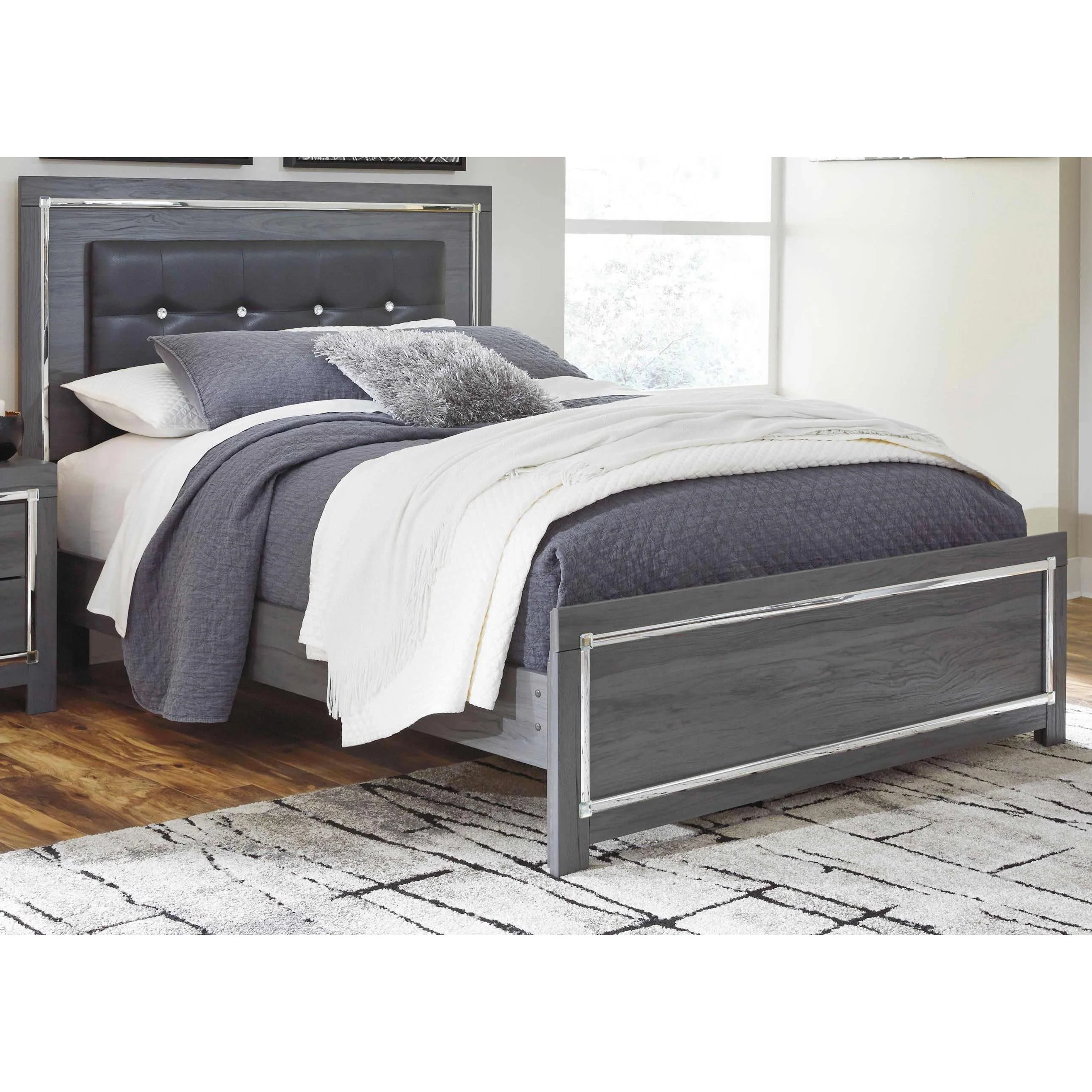 Signature Design by Ashley Lodanna B214B14 Queen Panel Bed - Image 1