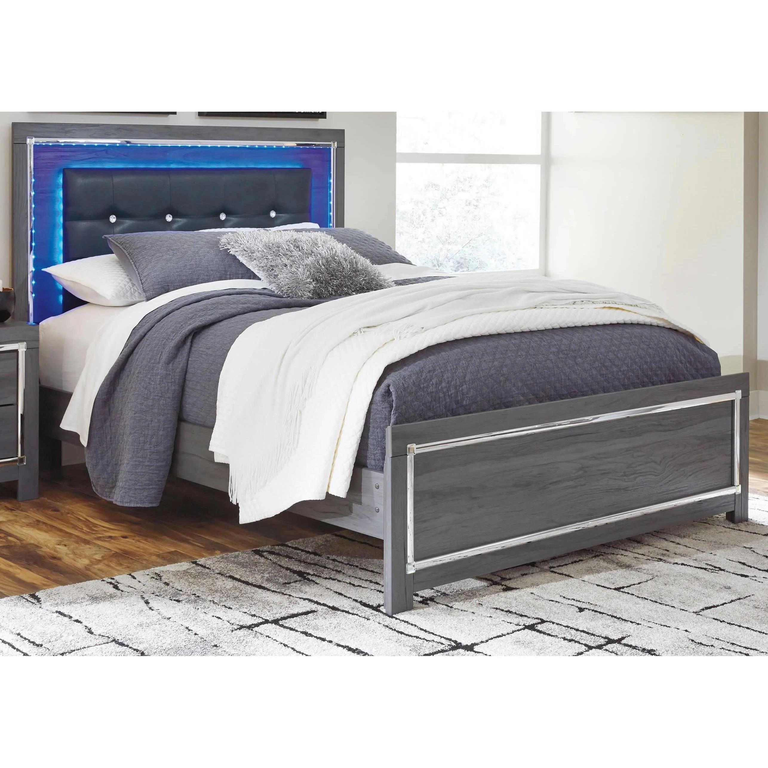 Signature Design by Ashley Lodanna B214B14 Queen Panel Bed - Image 2