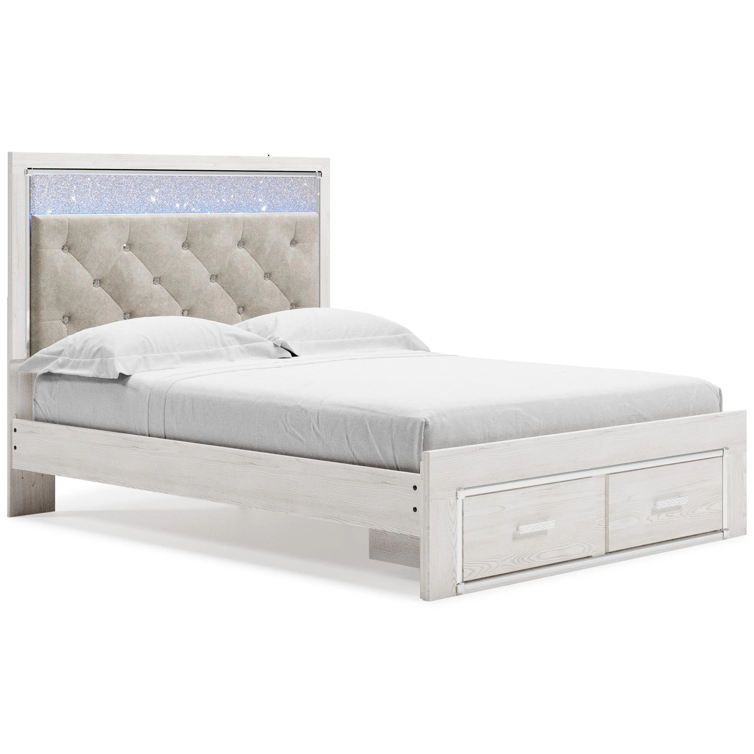 Signature Design by Ashley Altyra B2640B17 Queen Upholstered Storage Bed - Image 1