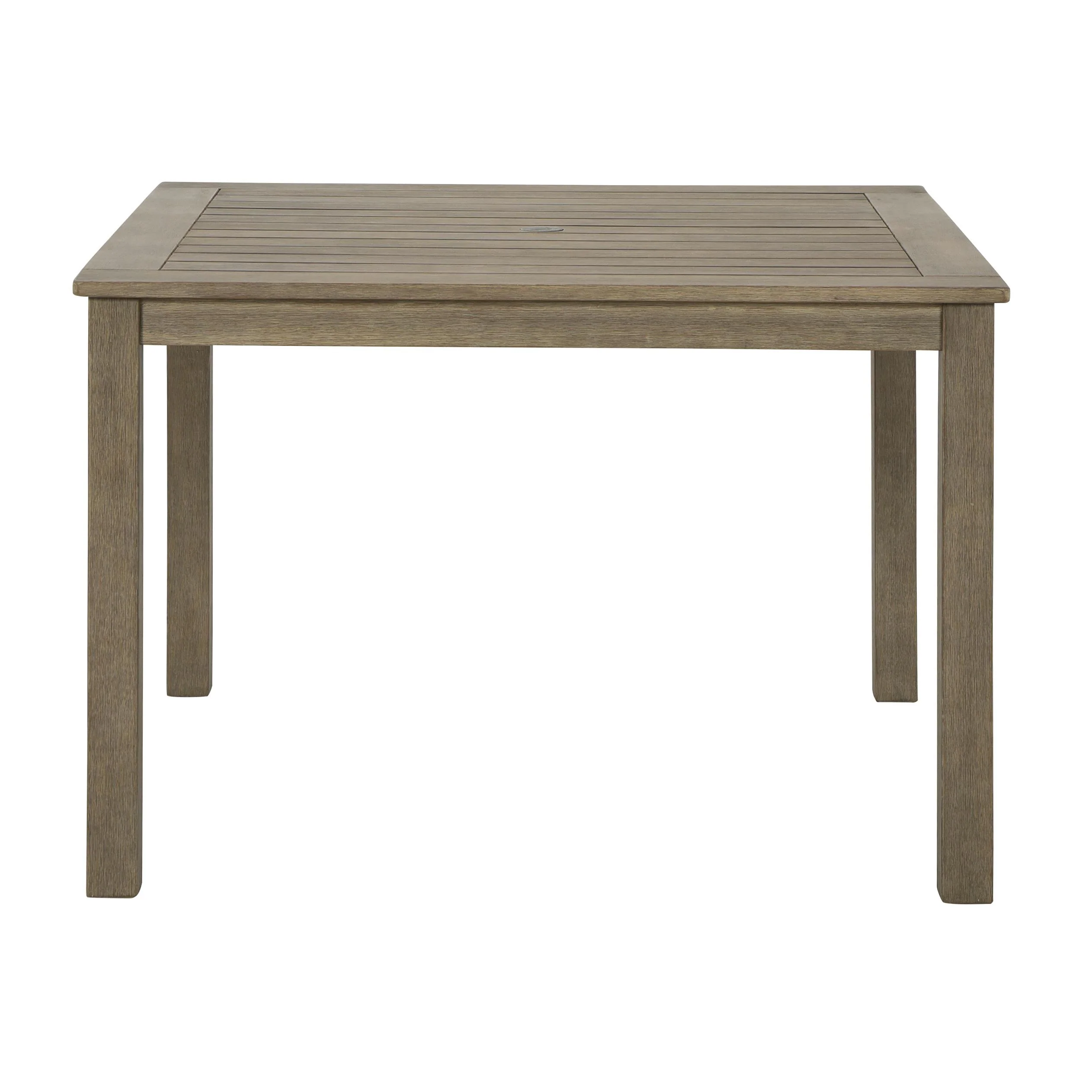 Signature Design by Ashley Aria Plains P359-615 Square Dining Table with Umbrella Option - Image 2