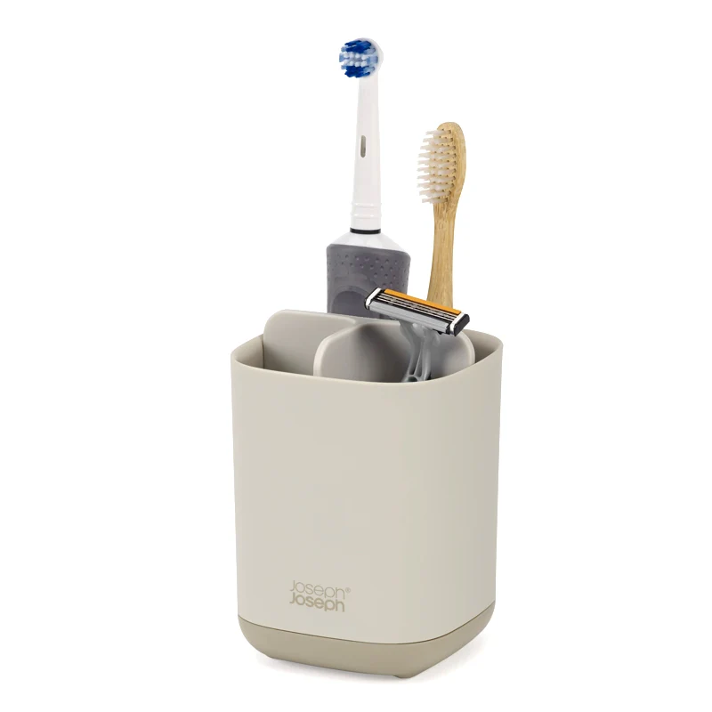 Toothbrush Caddy, Cream - Image 1