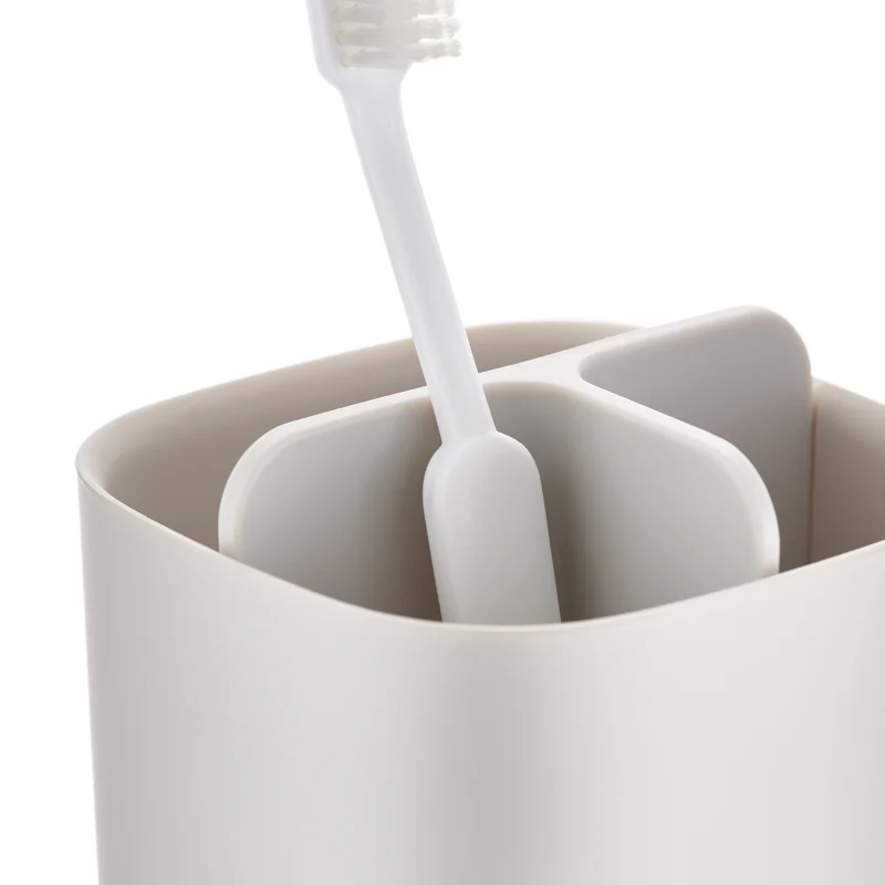 Toothbrush Caddy, Cream - Image 2
