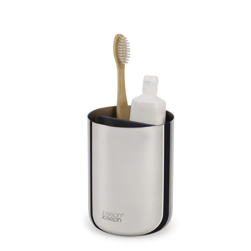 Toothbrush Caddy, Stainless Steel - Image 1
