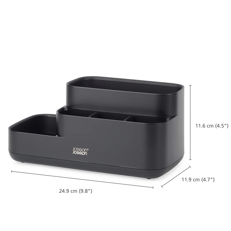 Bathroom Caddy, Black - Image 2