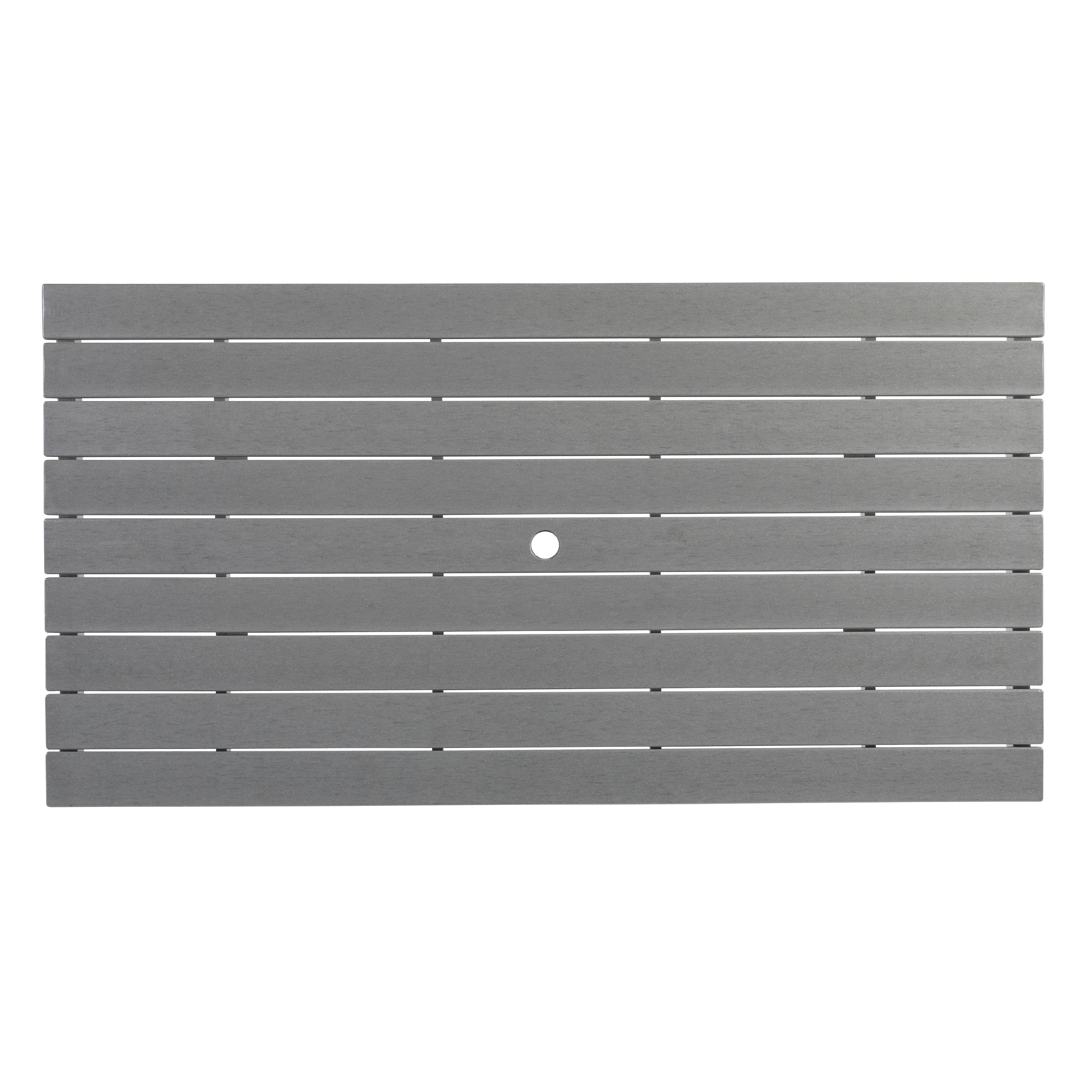 Signature Design by Ashley Transville P210-642 Rectangular Counter Table with Umbrella Option - Image 3