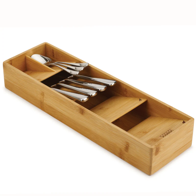 Cutlery Organizer, Bamboo - Image 1