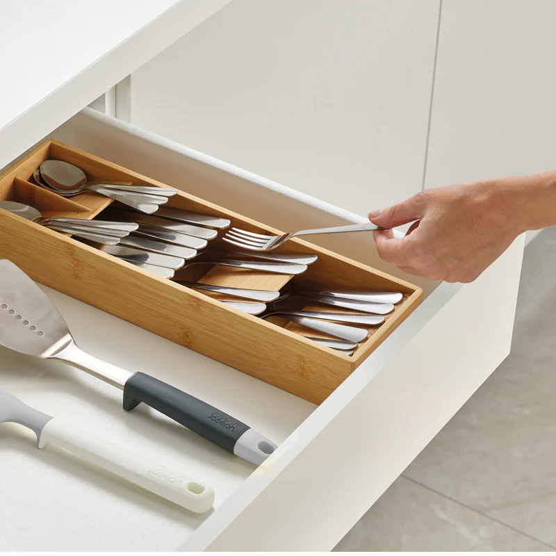 Cutlery Organizer, Bamboo - Image 2