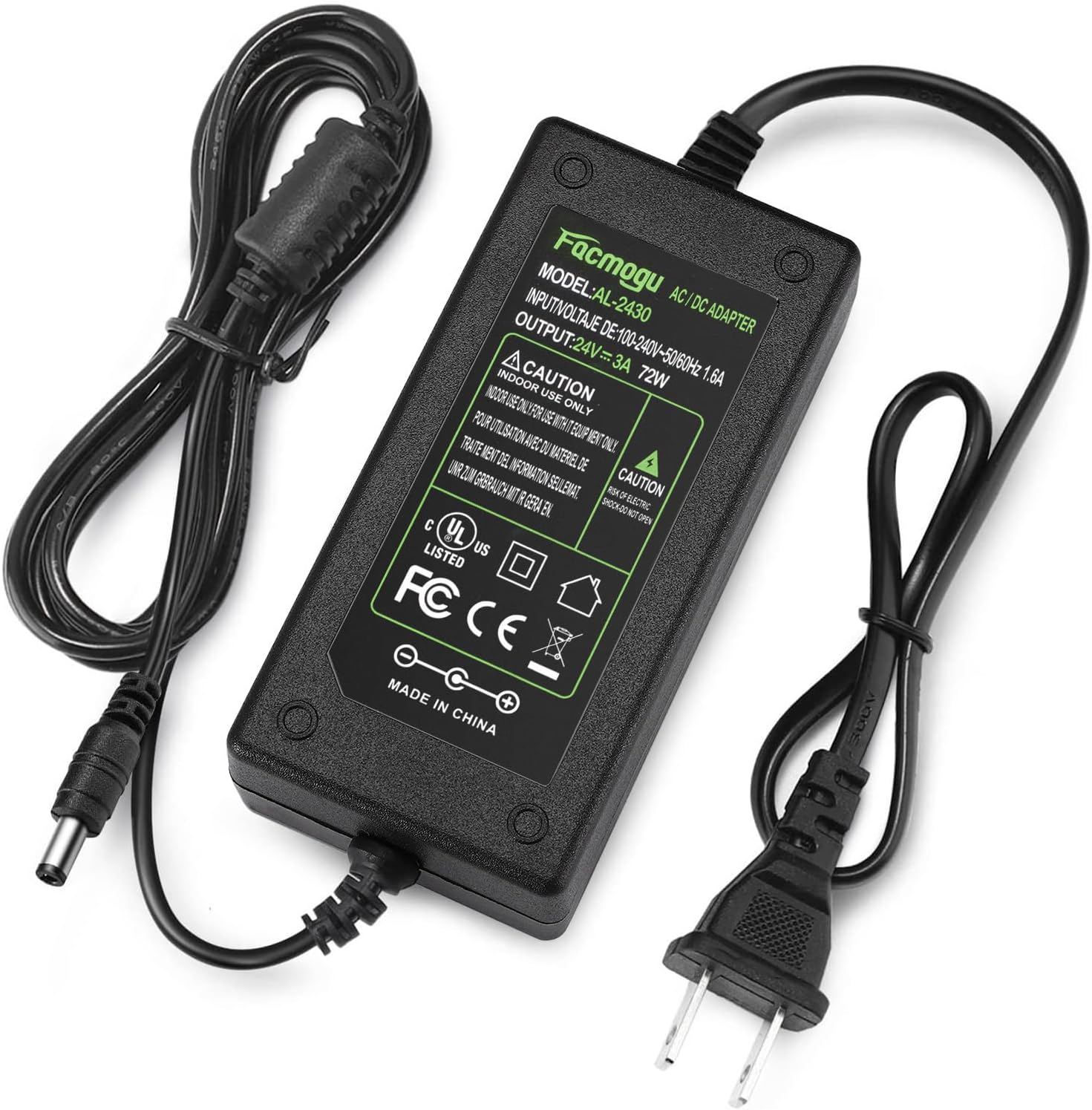 SHEMAX Power Supply Cord for Nail Dust Collectors