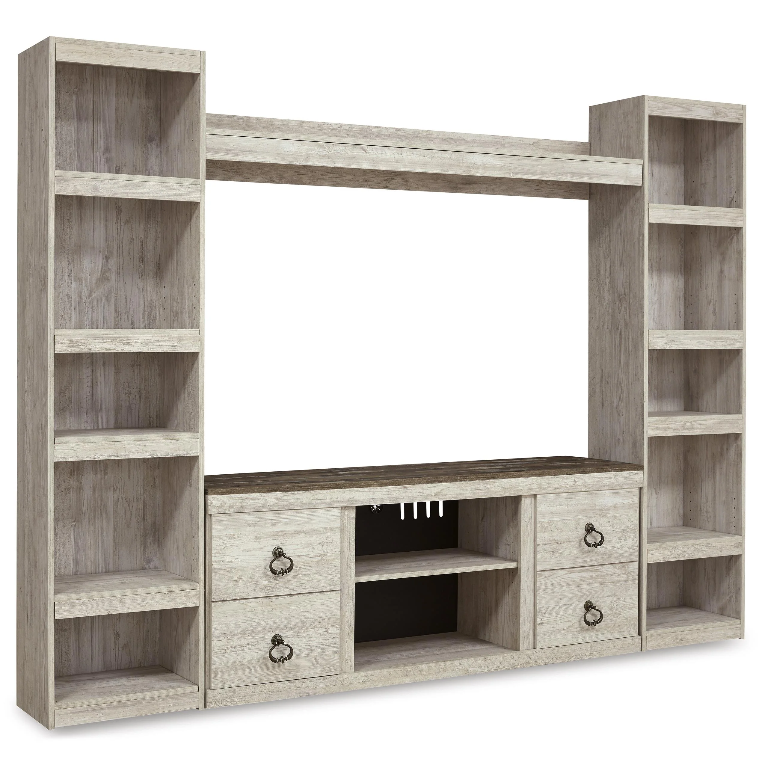 Signature Design by Ashley Willowton EW0267W7 4 pc Entertainment Center - Image 1