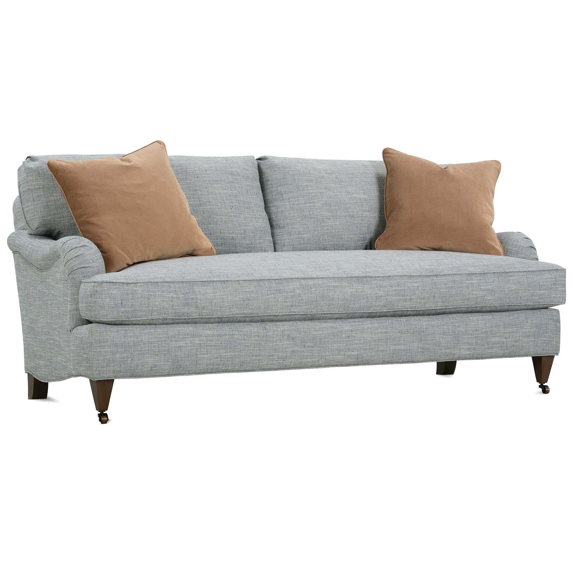 Robin Bruce Brooke Stationary Fabric Sofa BROOKE-201 Bench Sofa - Image 3