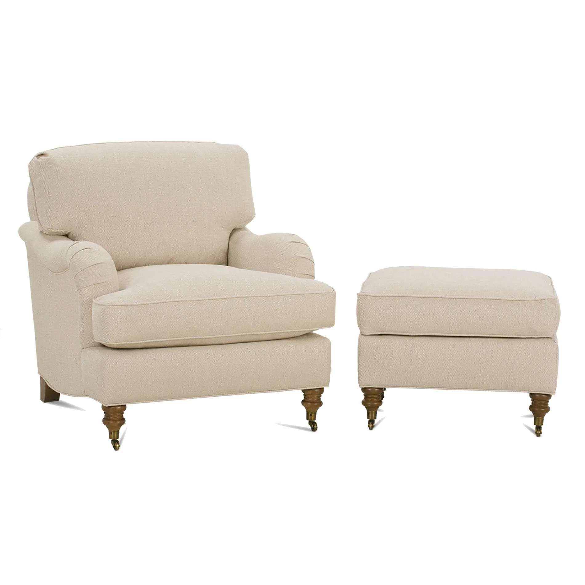 Robin Bruce Brooke Stationary Fabric Chair BROOKE-CHR Chair - Image 2