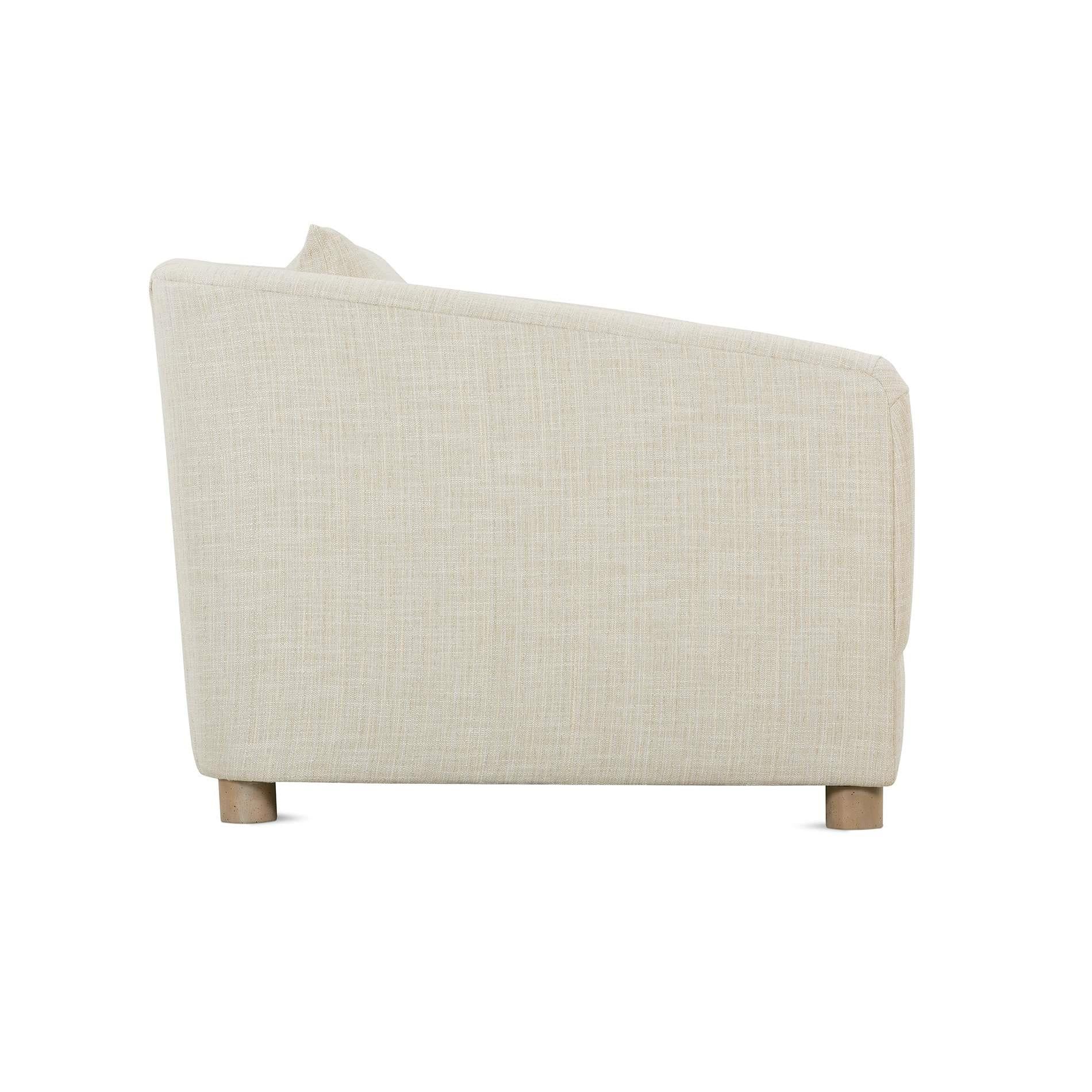 Robin Bruce Florence Stationary Fabric Sofa FLORENCE-021_CONE 76" Sofa - Image 2