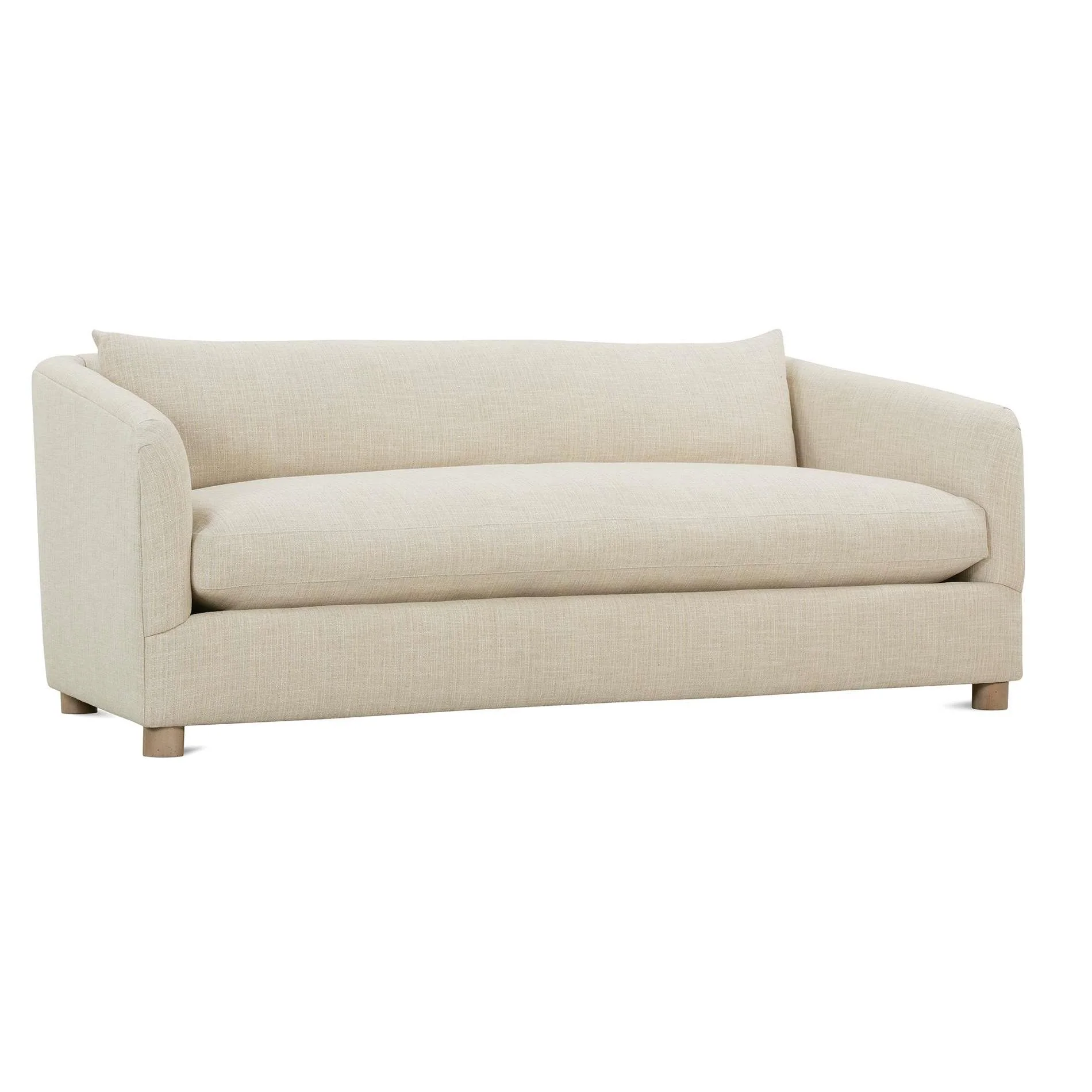 Robin Bruce Florence Stationary Fabric Sofa FLORENCE-021_CONE 76" Sofa - Image 3