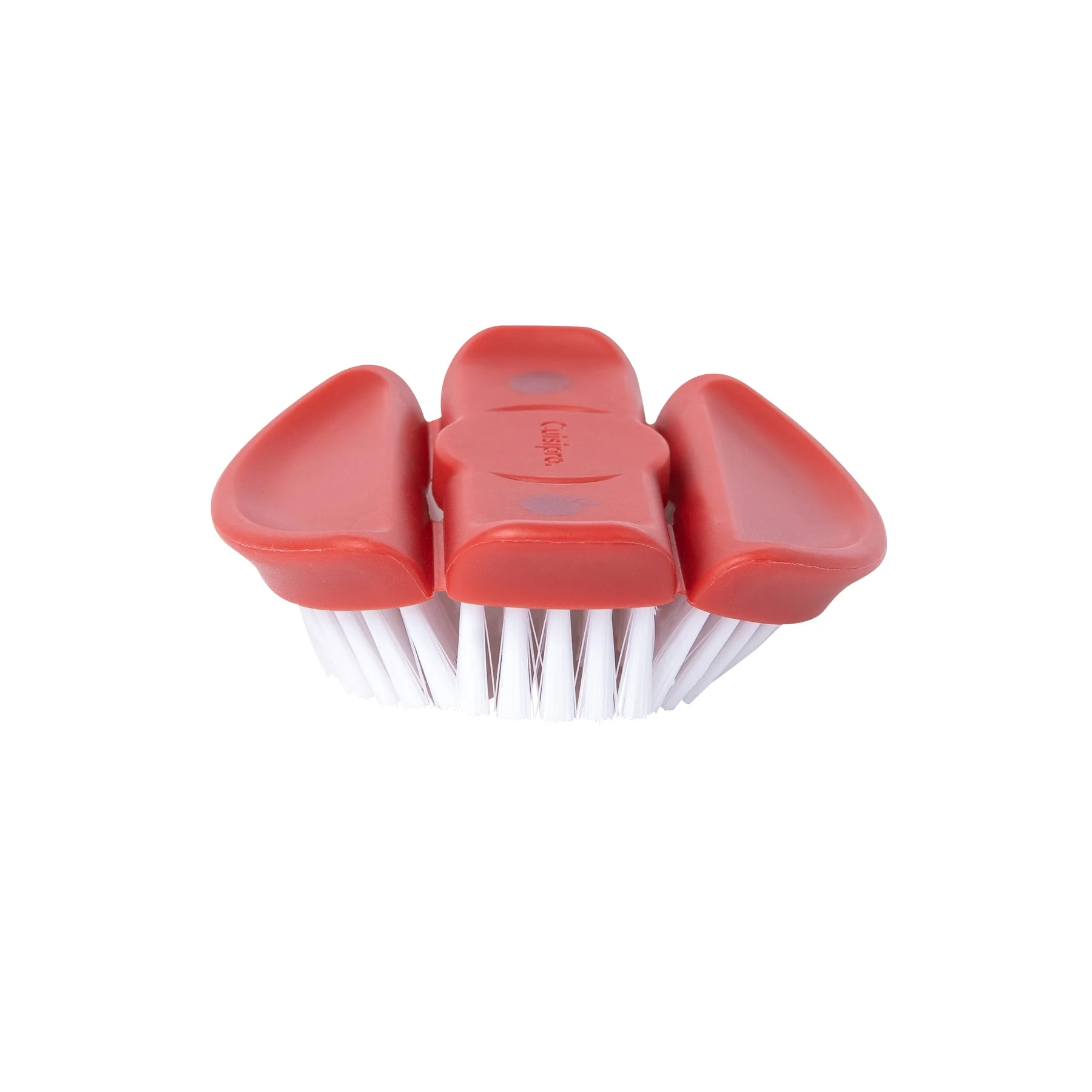 Vegetable Cleaning Brush Soft Red - Image 1
