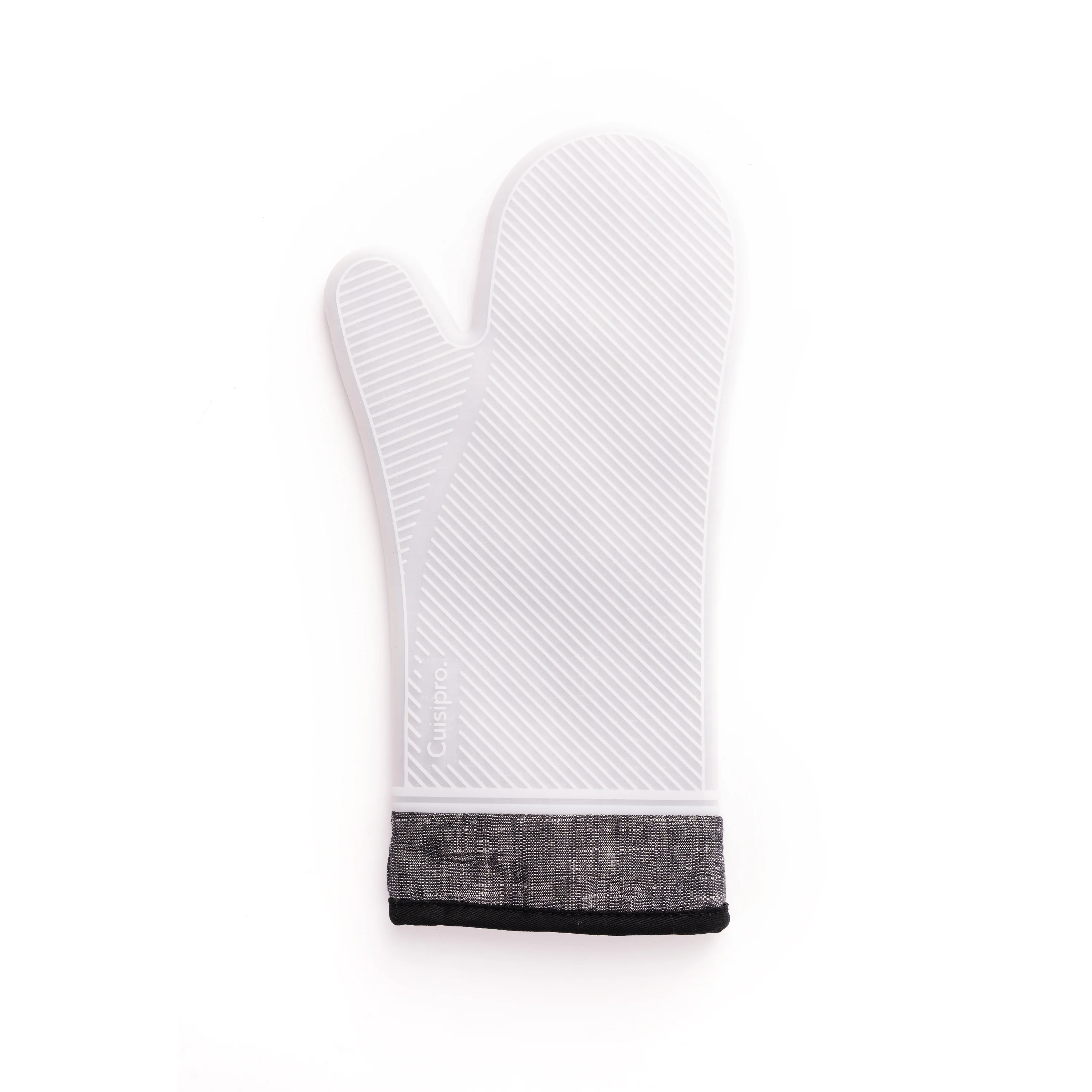Silicone Oven Mitt Set, Black