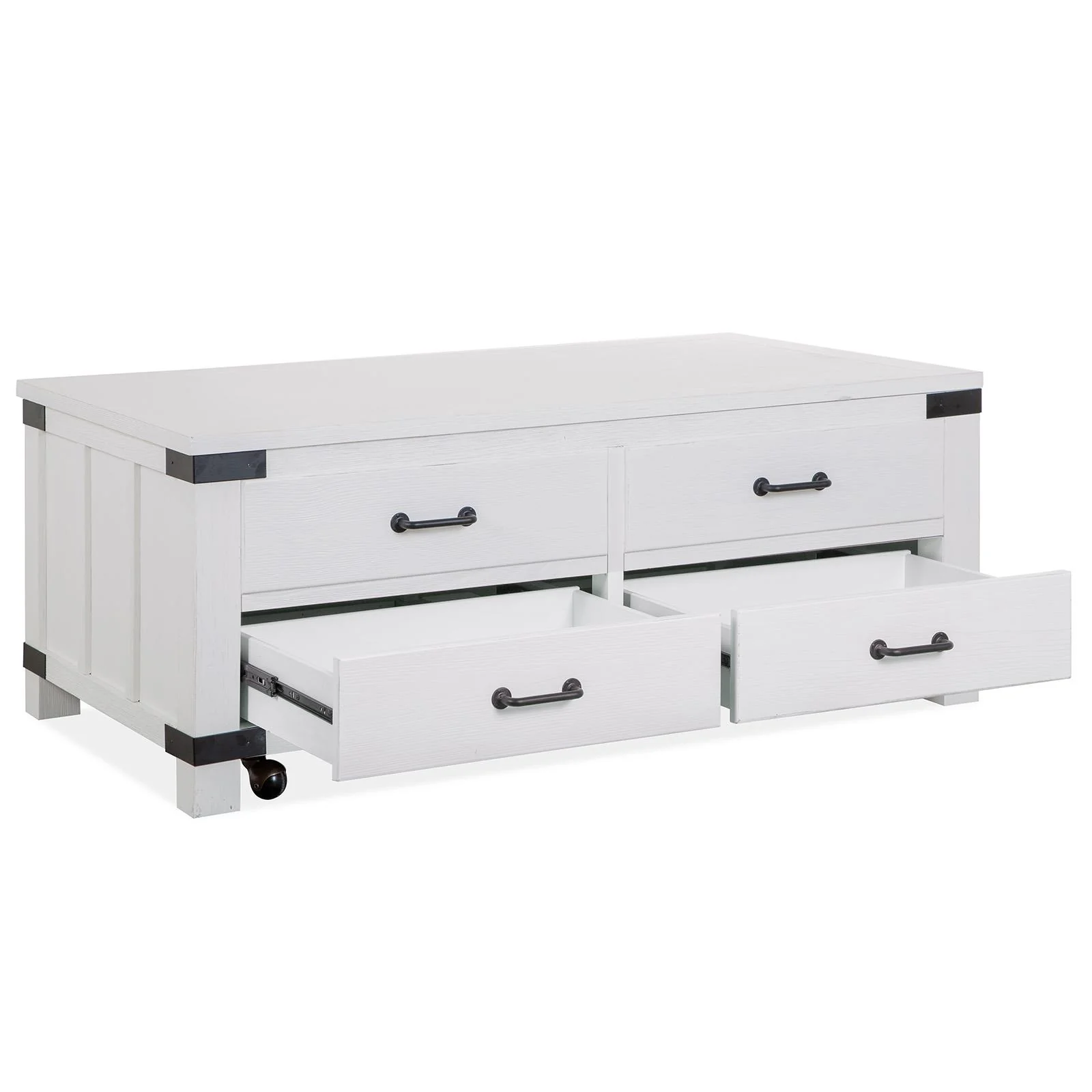 Magnussen Harper Springs T5321-50 Lift Top Storage Cocktail Table with Casters - Image 3