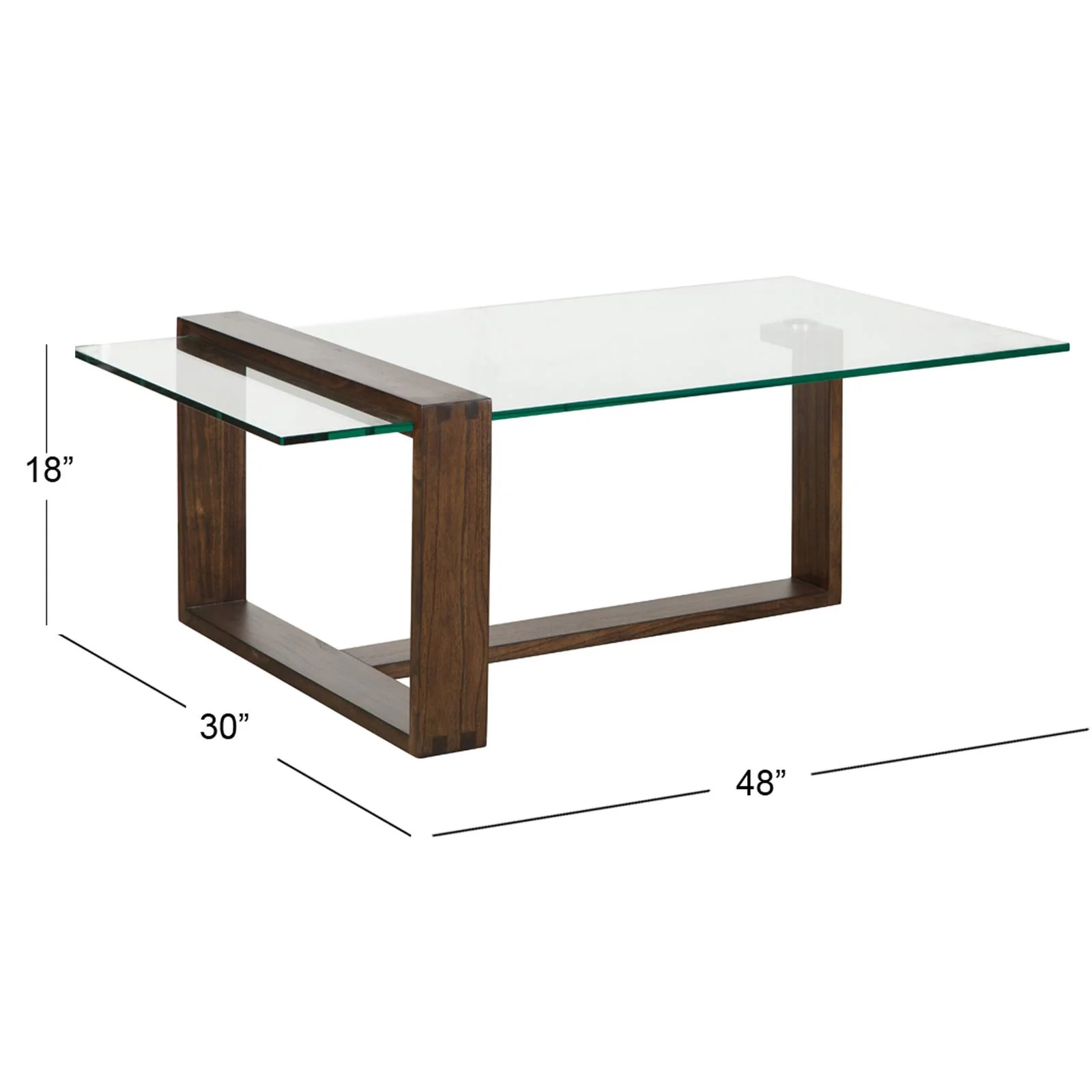Magnussen Bristow T4527-43 Rectangular Cocktail Table - Image 3