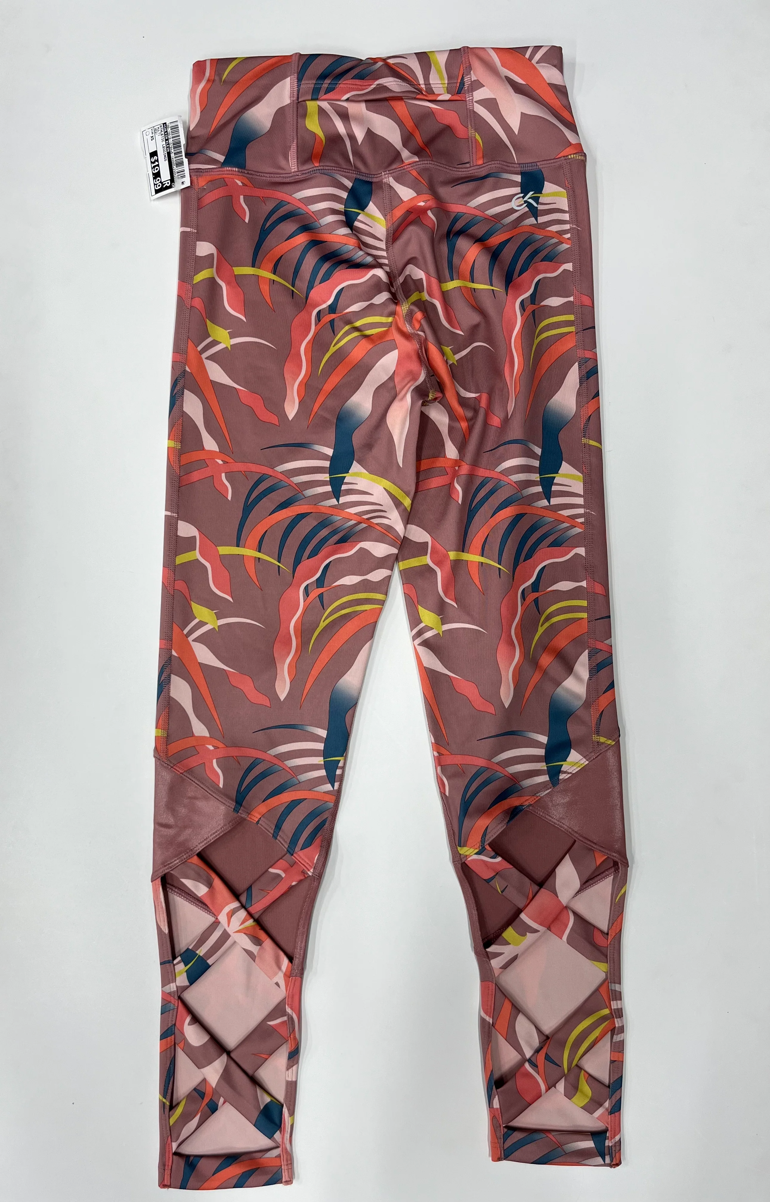 Calvin Klein Athletic Yoga Pants Multi NEW Size XS - Image 2