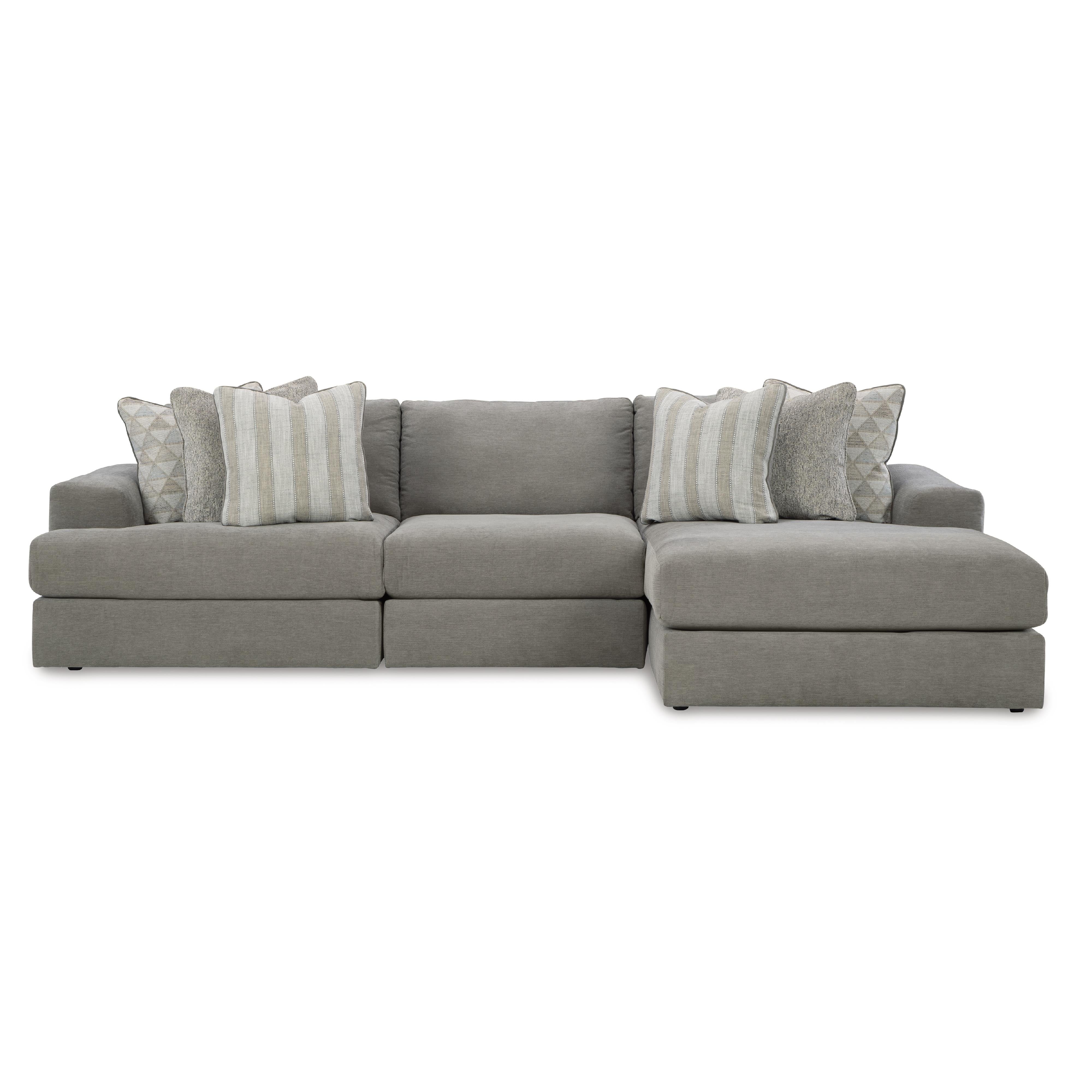 Signature Design by Ashley Avaliyah 58103S4 3 pc Sectional with Chaise - Image 1