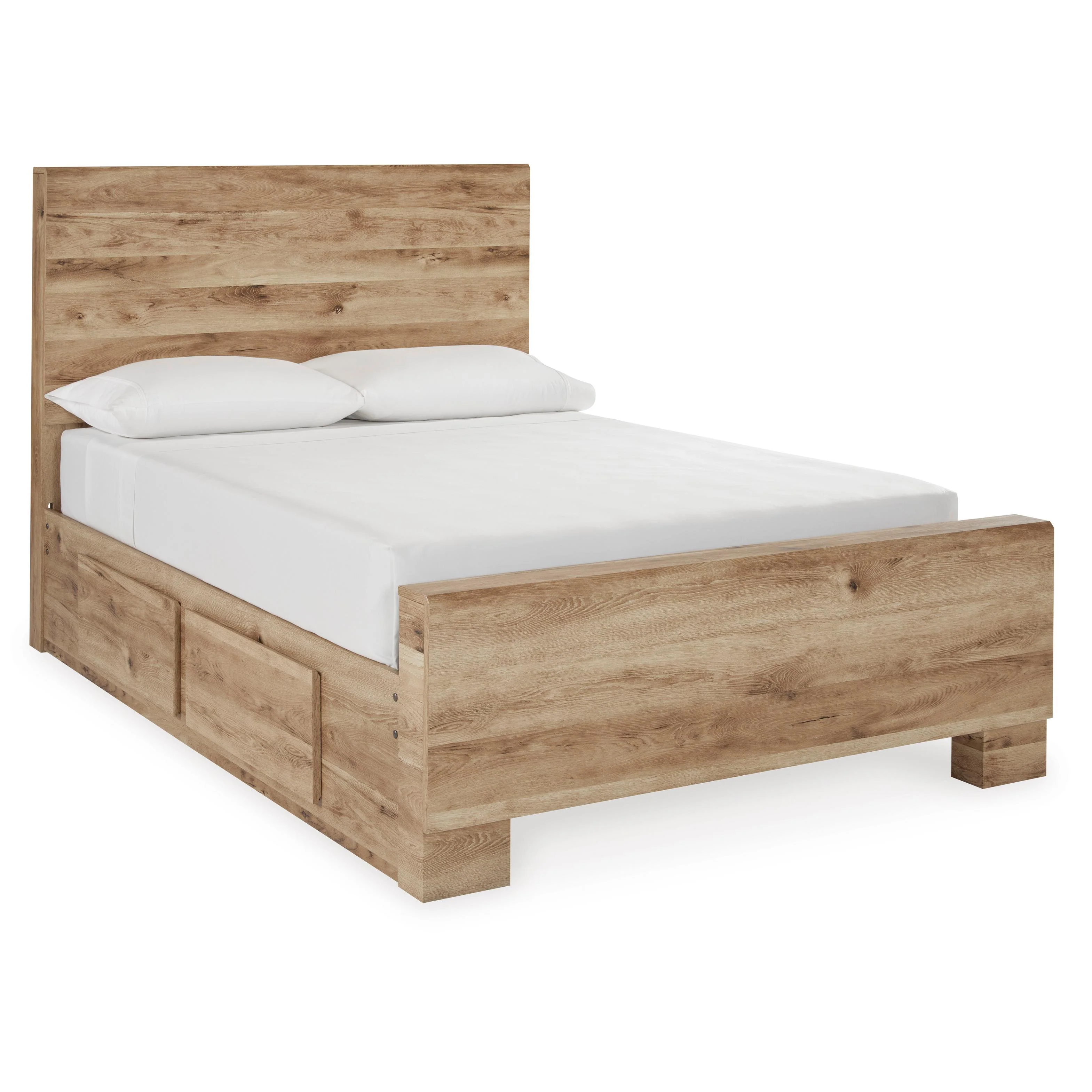 Signature Design by Ashley Hyanna B1050B25 Full Panel Bed with 1 Side Storage - Image 1