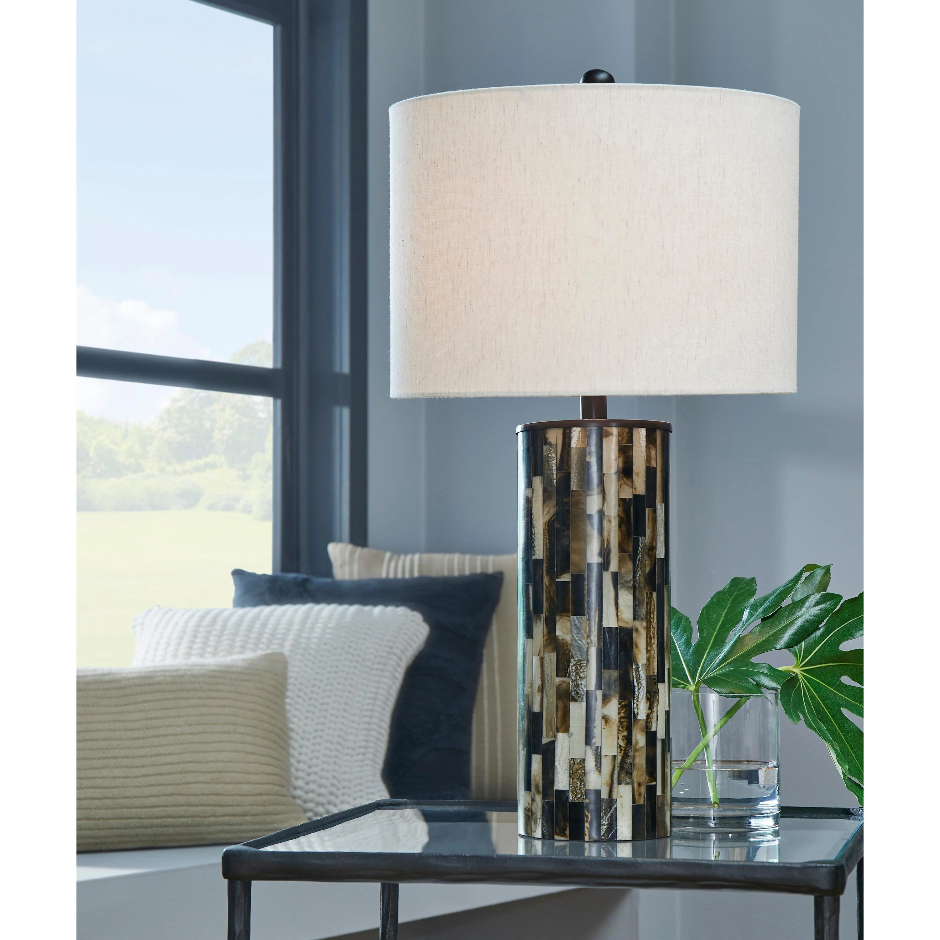 Signature Design by Ashley Ellford L235684 Poly Table Lamp - Image 2