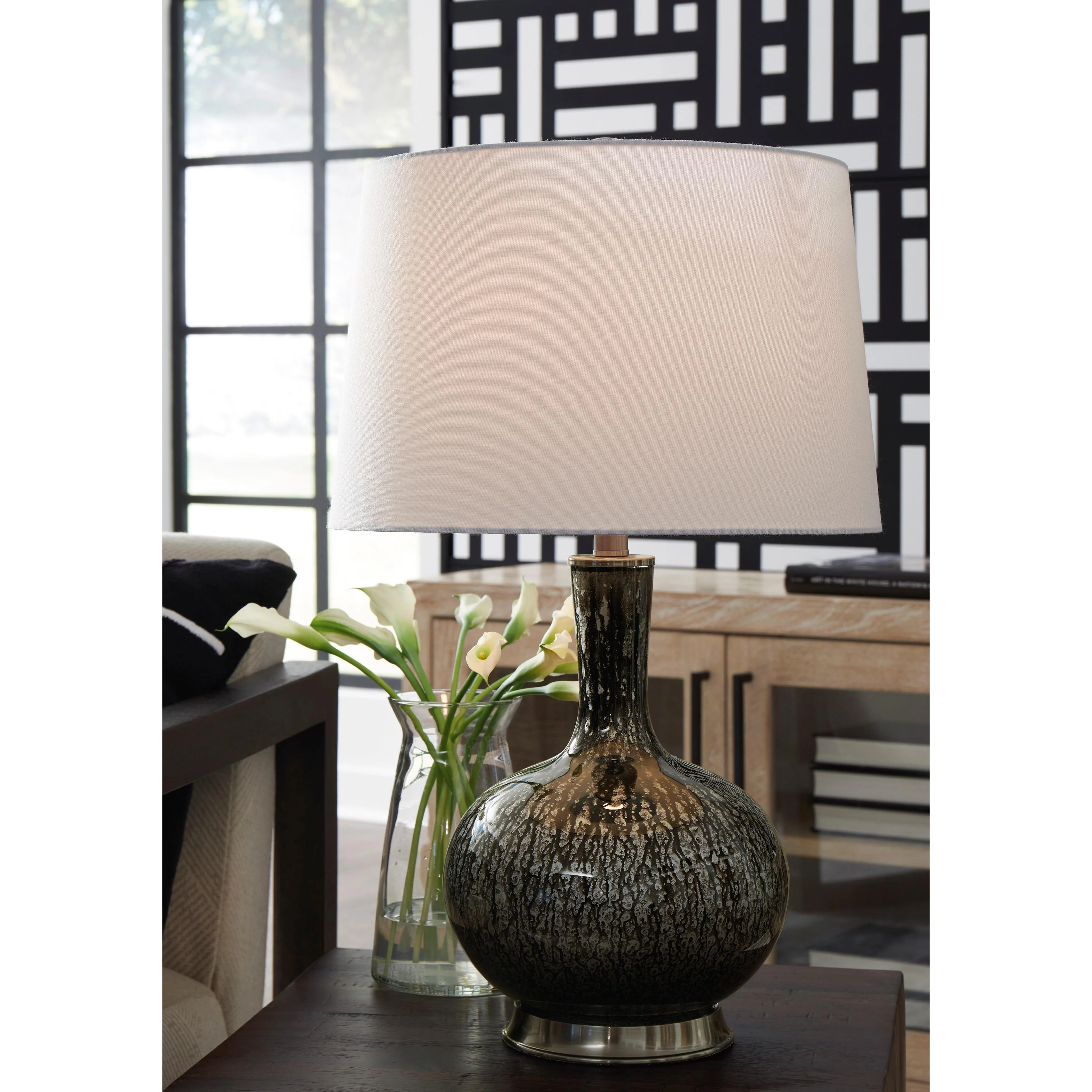 Signature Design by Ashley Tenslow L430844 Glass Table Lamp - Image 2