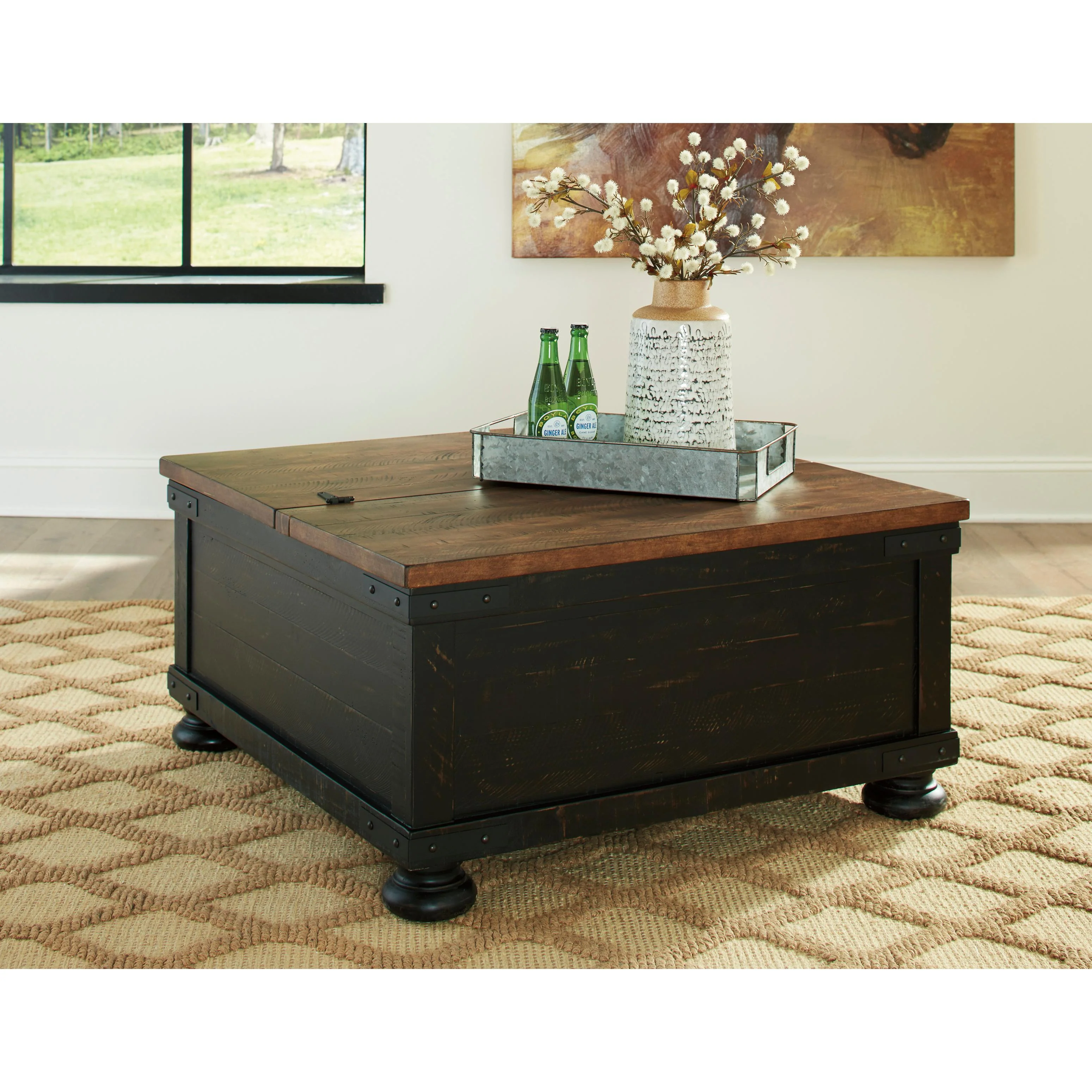 Signature Design by Ashley Valebeck T468T2 Coffee Table and 2 End Tables - Image 2