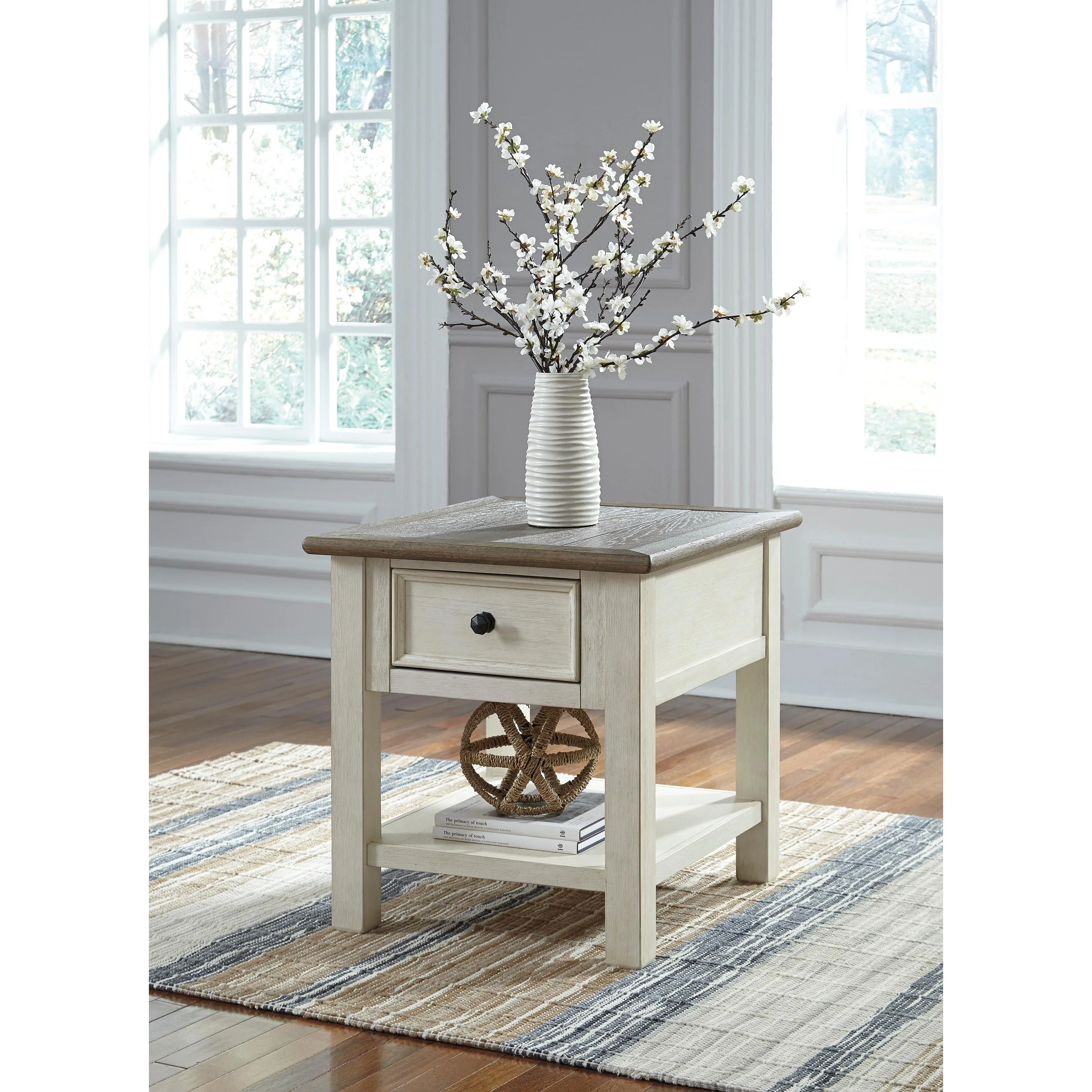 Signature Design by Ashley Bolanburg T637T3 Coffee Table and 2 End Tables - Image 3