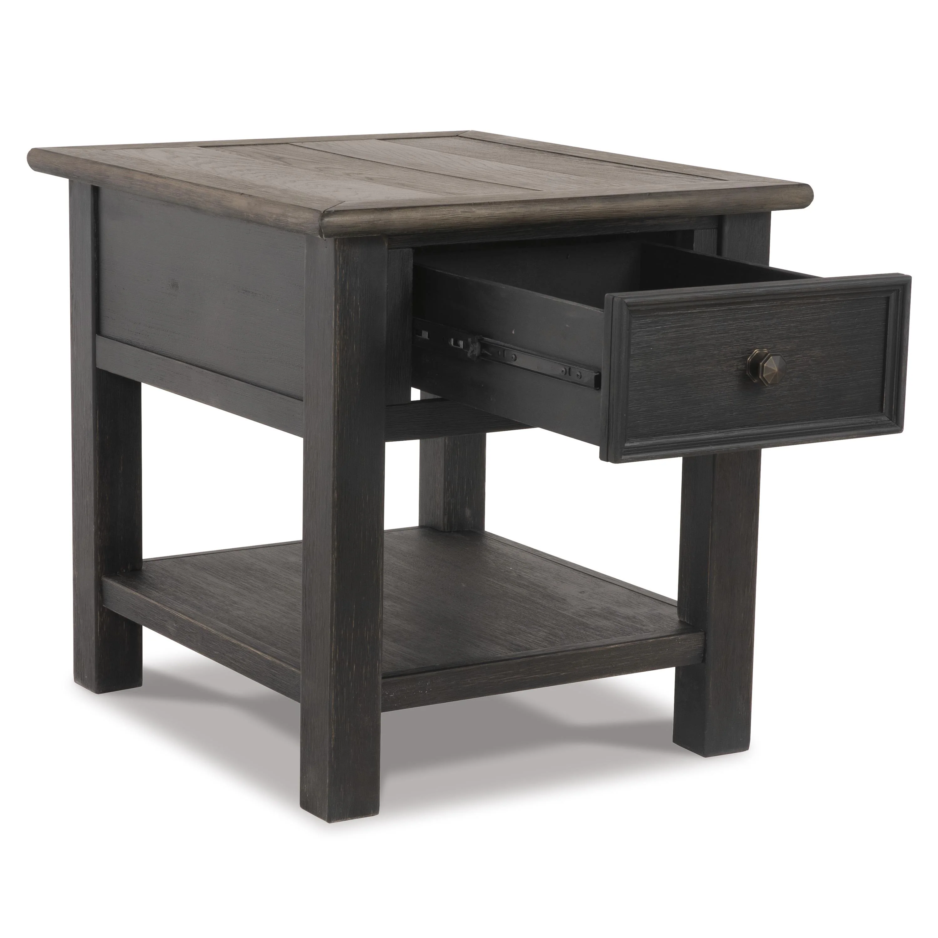 Signature Design by Ashley Tyler Creek T736T3 Coffee Table and 2 End Tables with Console - Image 3