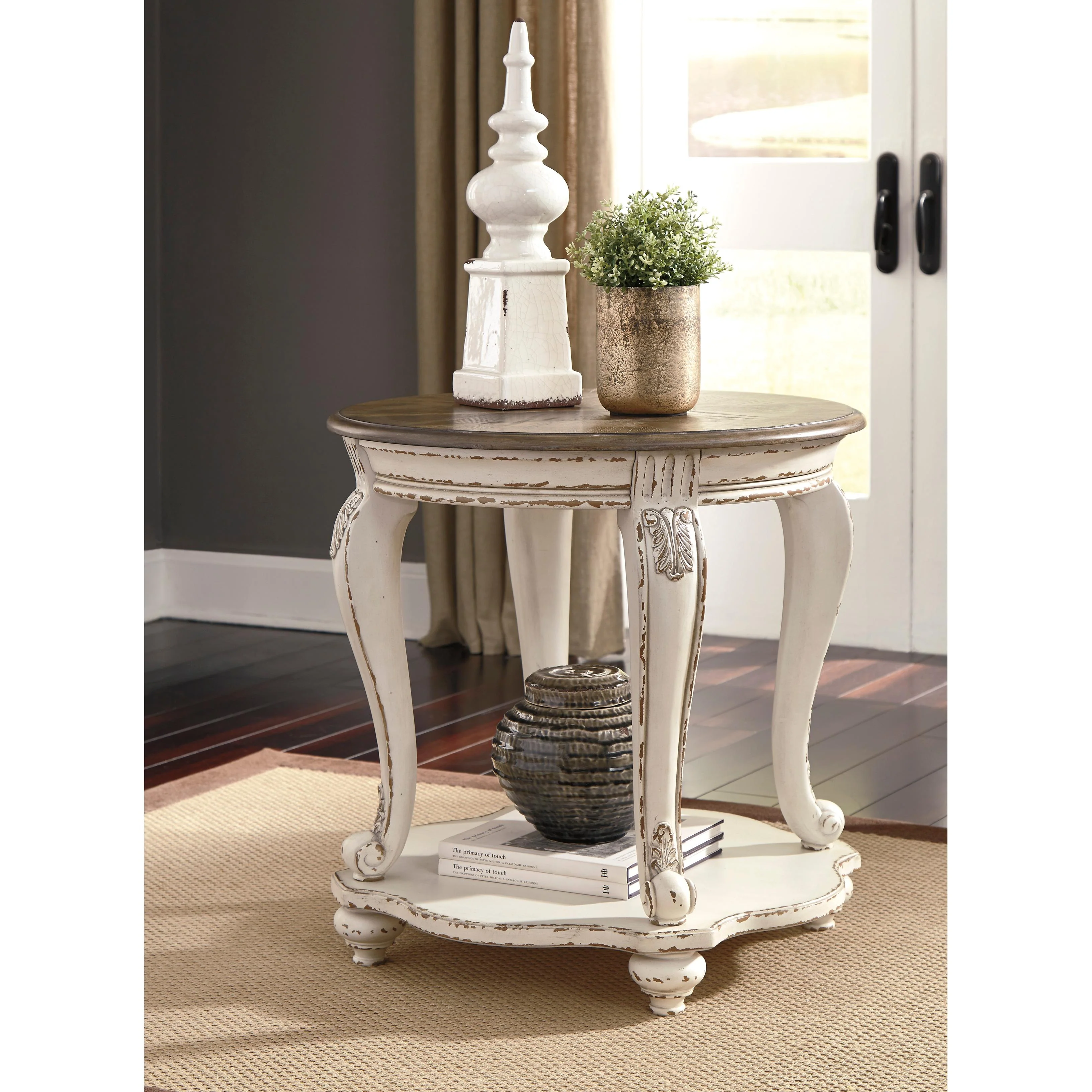 Signature Design by Ashley Realyn T743T1 Coffee Table and 2 End Tables - Image 3