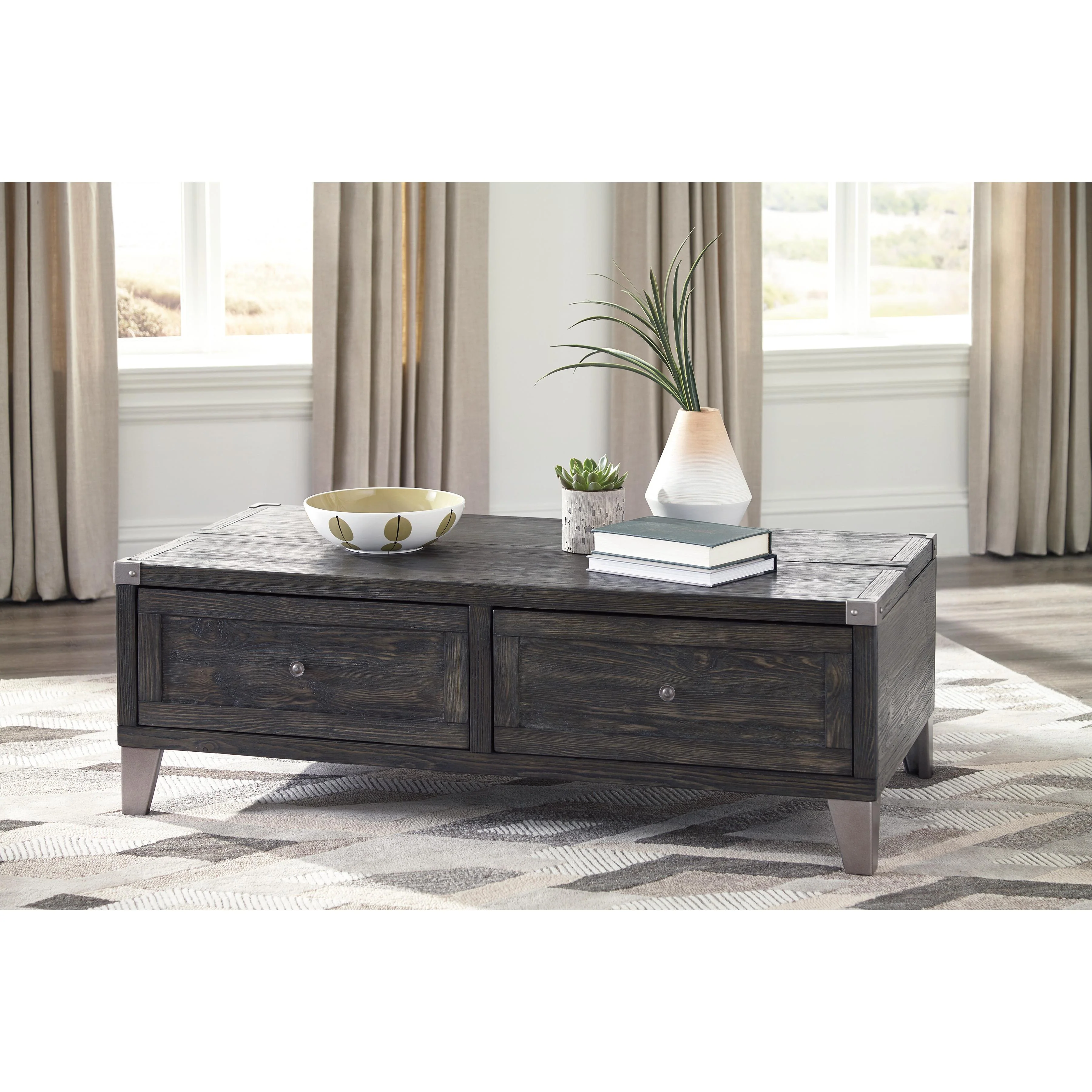 Signature Design by Ashley Todoe T901T1 Coffee Table and End Table - Image 2